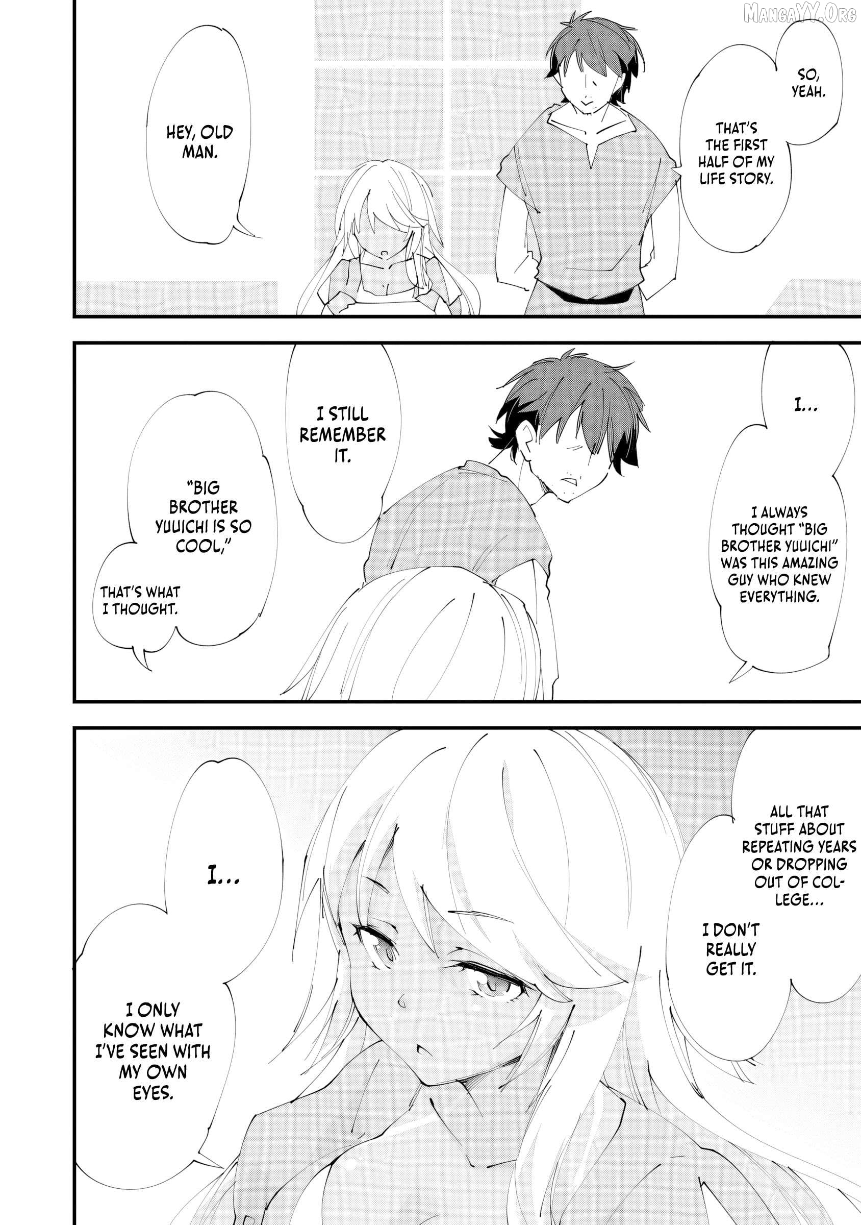 Kurasu Ten’i Ni Makikomareta Konbini Ten’in No Ossan, Yūsha Ni Wa Hitsuyō Nakatta Amarimono Sukiru O Kushishite Saikyō to Naru Yō Desu Chapter 10 - page 7