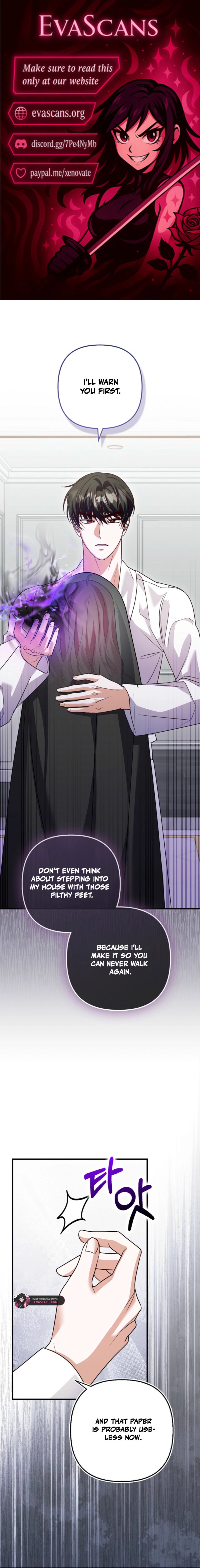 Becoming the Guide of the Mysophobic Villain? Absolutely Not! Chapter 25 - page 1