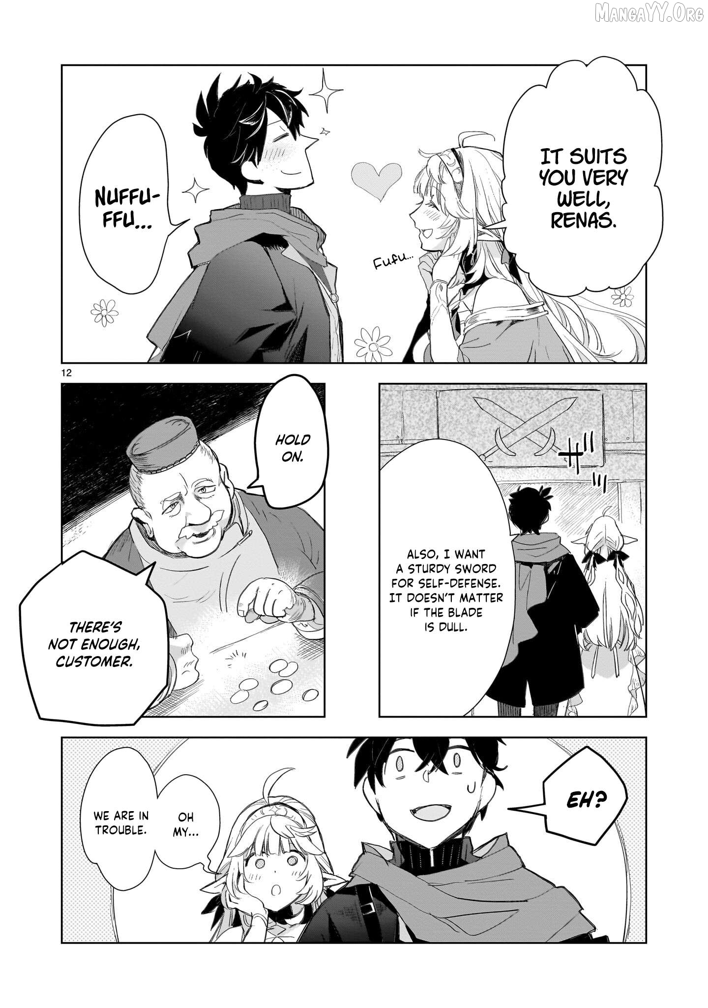 Erufu tsuma to hajimeru yūkyū no tabi densetsu no yūsha, aisuru Erufu totomoni 100 nen mae ni sukutta sekai o tabisuru Chapter 2 - page 12