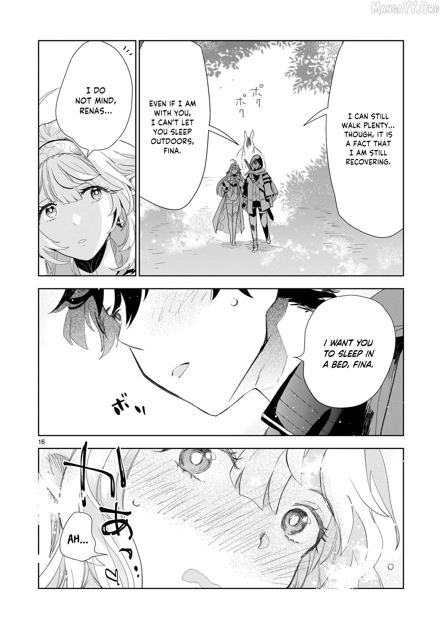 Erufu tsuma to hajimeru yūkyū no tabi densetsu no yūsha, aisuru Erufu totomoni 100 nen mae ni sukutta sekai o tabisuru Chapter 2 - page 16