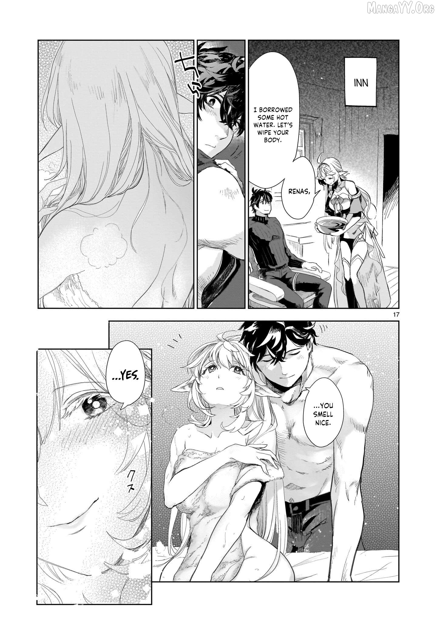 Erufu tsuma to hajimeru yūkyū no tabi densetsu no yūsha, aisuru Erufu totomoni 100 nen mae ni sukutta sekai o tabisuru Chapter 2 - page 17