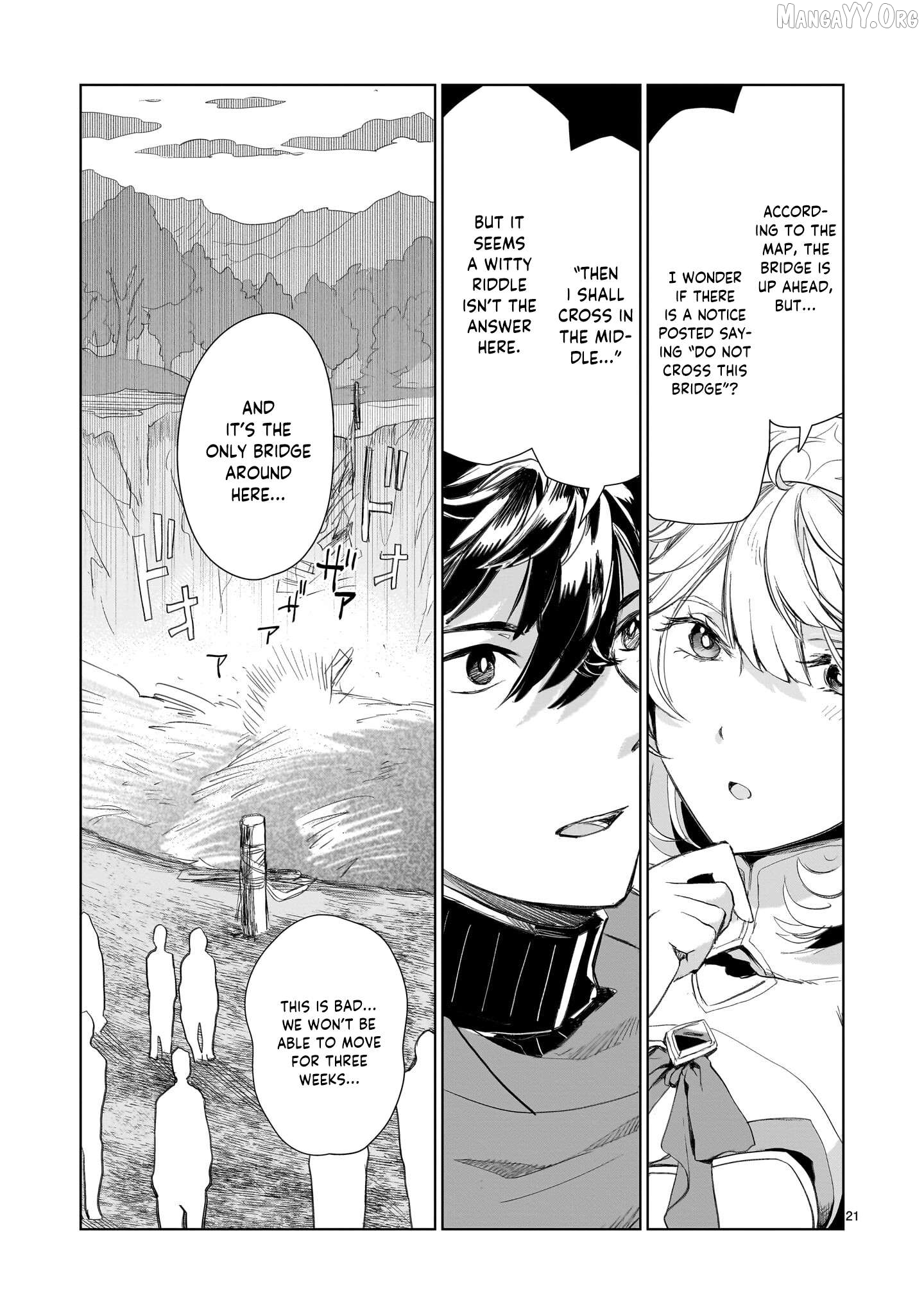 Erufu tsuma to hajimeru yūkyū no tabi densetsu no yūsha, aisuru Erufu totomoni 100 nen mae ni sukutta sekai o tabisuru Chapter 2 - page 21