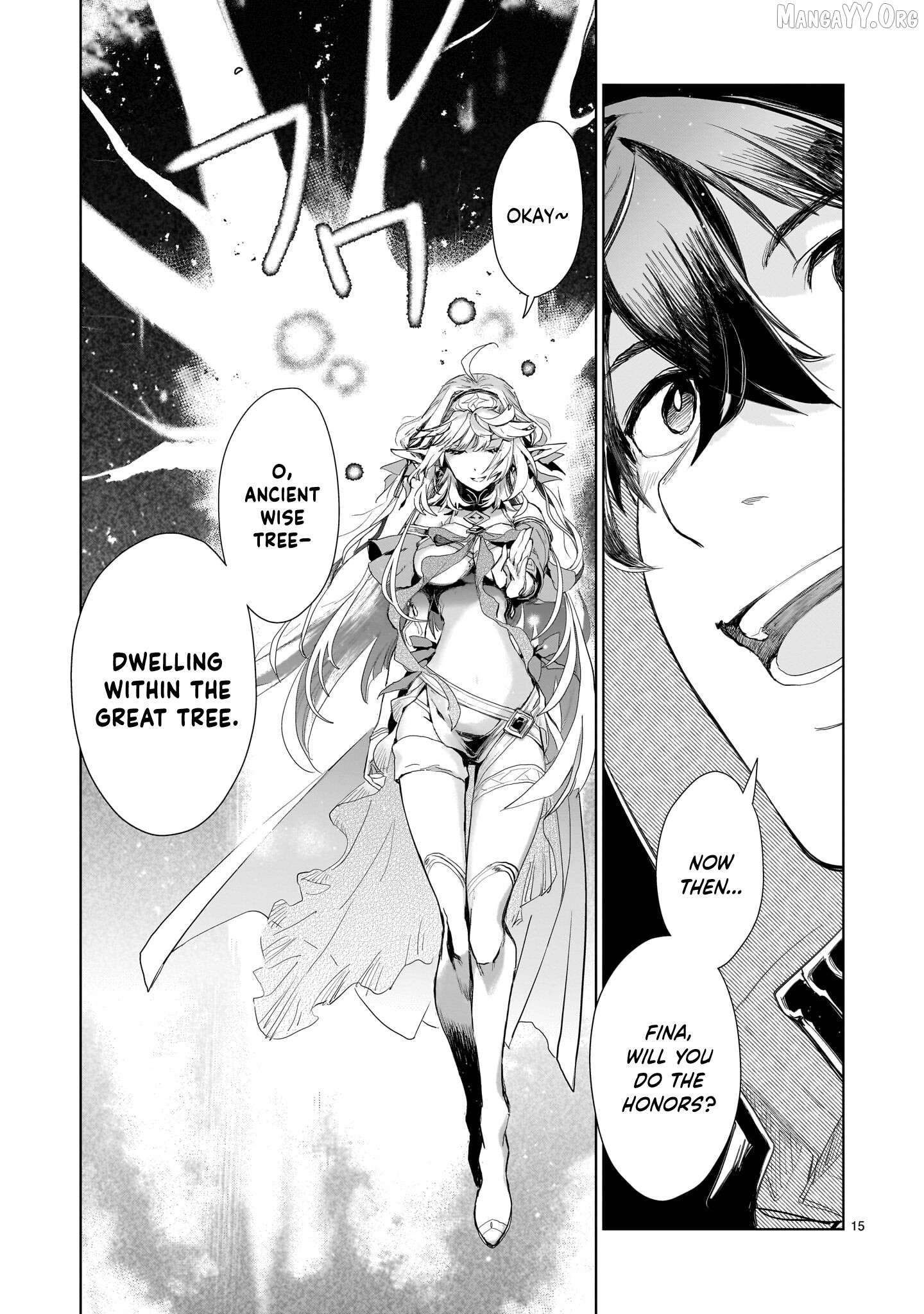 Erufu tsuma to hajimeru yūkyū no tabi densetsu no yūsha, aisuru Erufu totomoni 100 nen mae ni sukutta sekai o tabisuru Chapter 3 - page 16