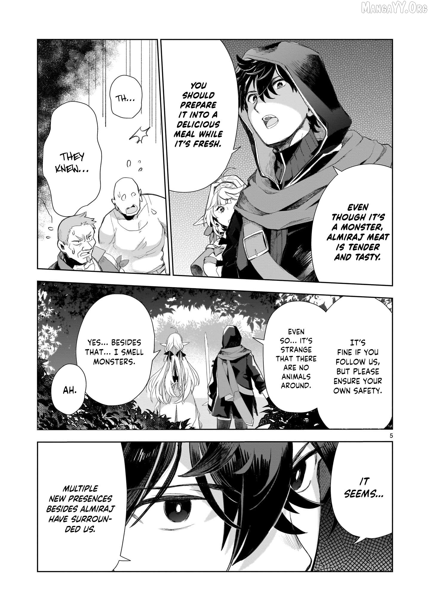 Erufu tsuma to hajimeru yūkyū no tabi densetsu no yūsha, aisuru Erufu totomoni 100 nen mae ni sukutta sekai o tabisuru Chapter 3 - page 6