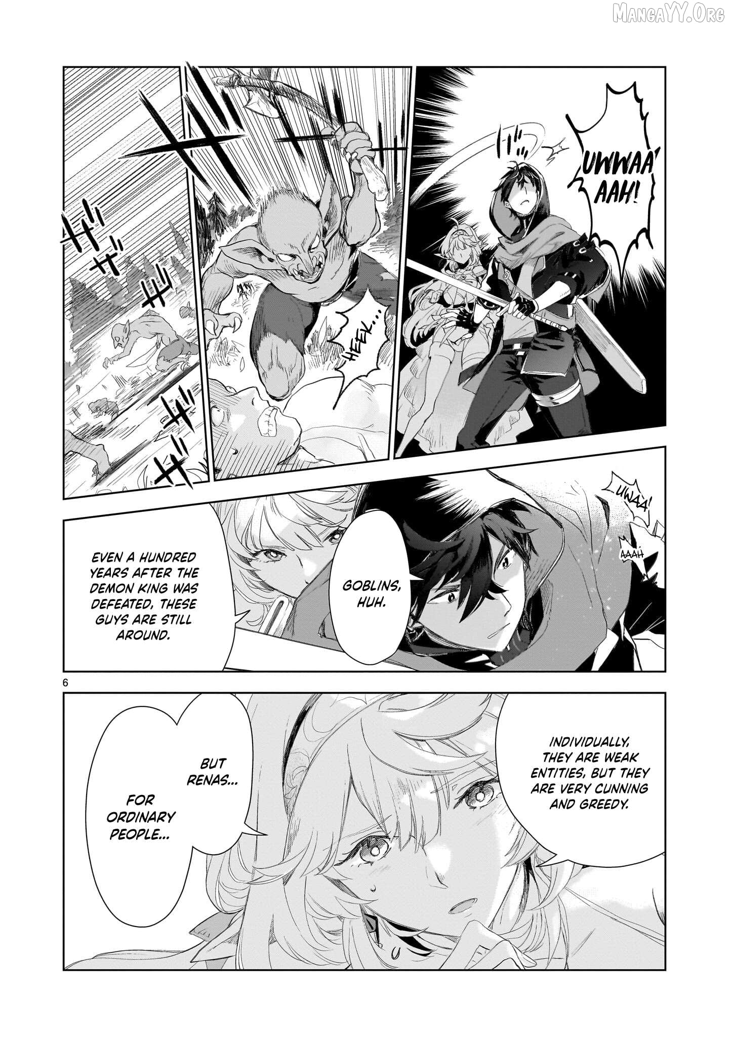Erufu tsuma to hajimeru yūkyū no tabi densetsu no yūsha, aisuru Erufu totomoni 100 nen mae ni sukutta sekai o tabisuru Chapter 3 - page 7