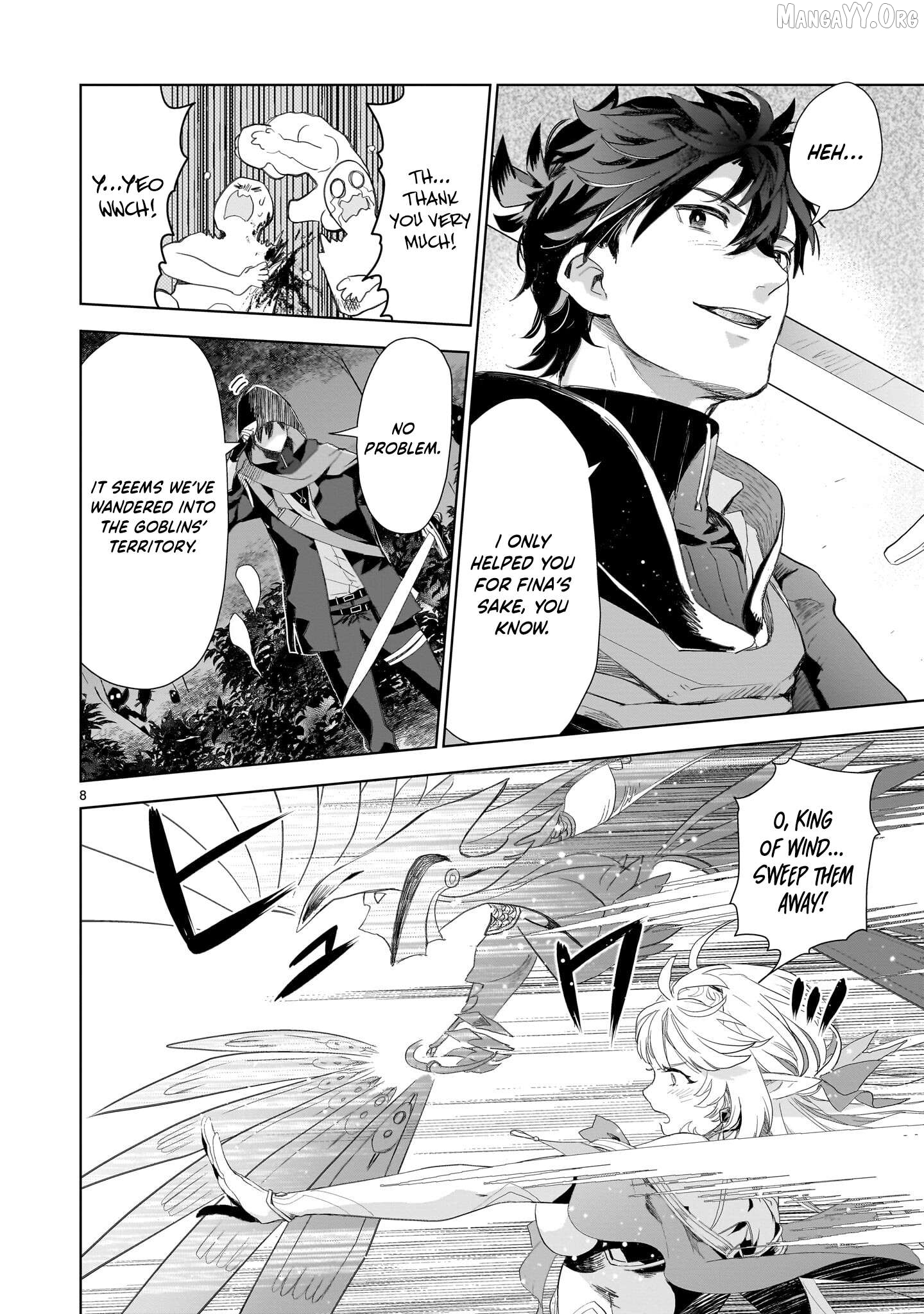 Erufu tsuma to hajimeru yūkyū no tabi densetsu no yūsha, aisuru Erufu totomoni 100 nen mae ni sukutta sekai o tabisuru Chapter 3 - page 9
