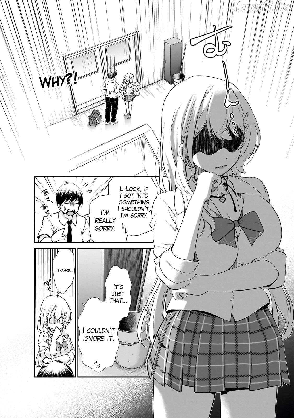 Otonari-san no gyaru ga boku o hore sasetakute zenryoku sugiru Chapter 2 - page 12