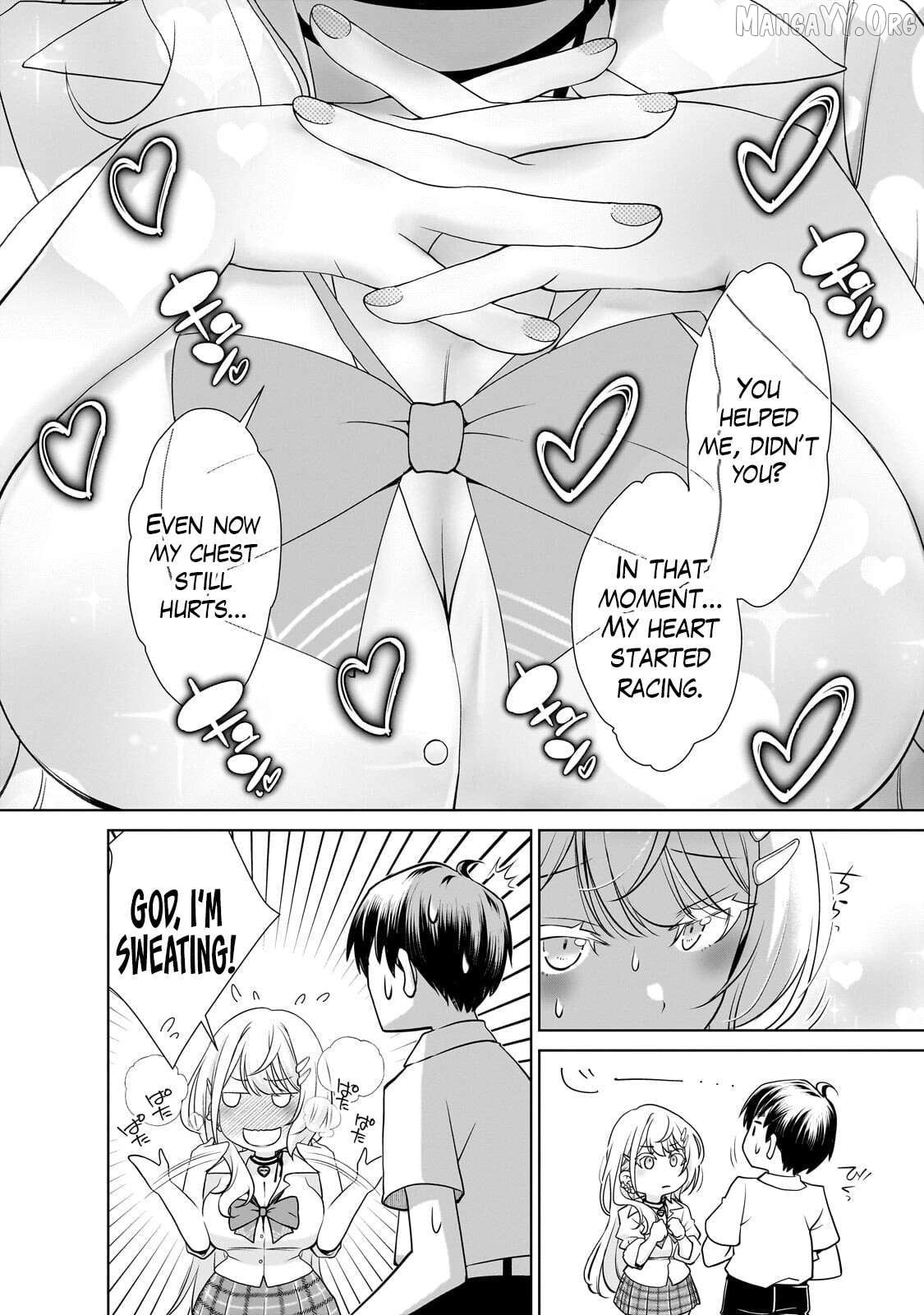 Otonari-san no gyaru ga boku o hore sasetakute zenryoku sugiru Chapter 2 - page 18