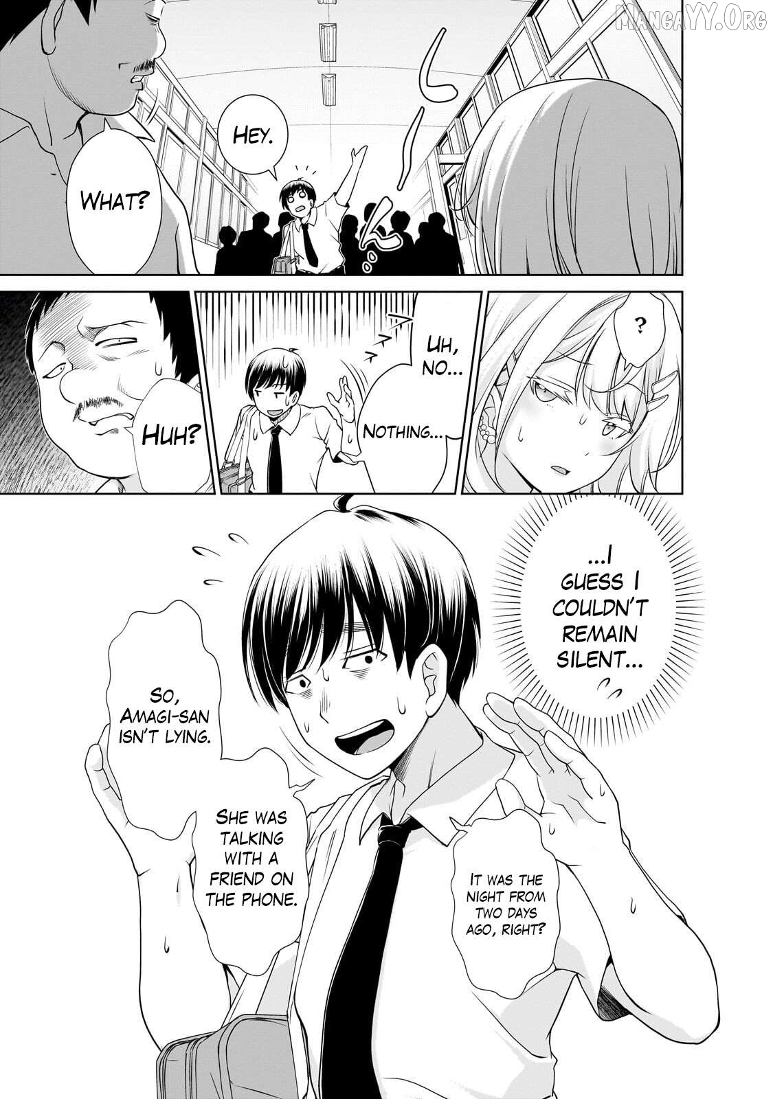 Otonari-san no gyaru ga boku o hore sasetakute zenryoku sugiru Chapter 2 - page 6