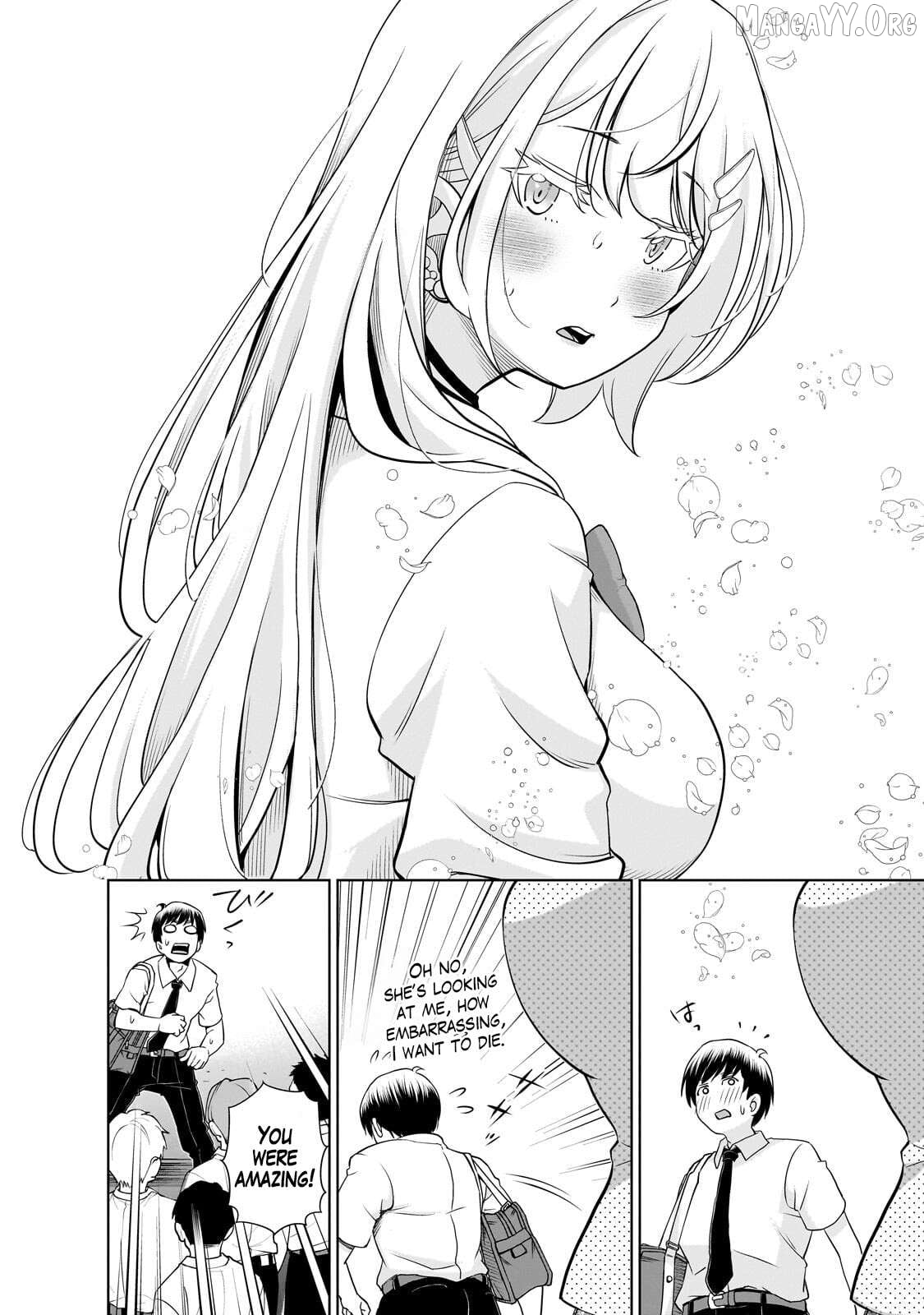 Otonari-san no gyaru ga boku o hore sasetakute zenryoku sugiru Chapter 2 - page 9
