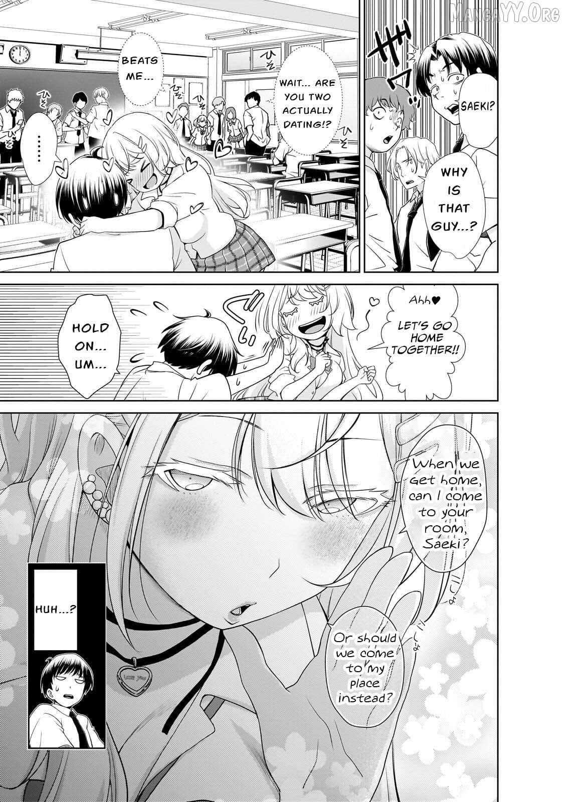 Otonari-san no gyaru ga boku o hore sasetakute zenryoku sugiru Chapter 3 - page 11