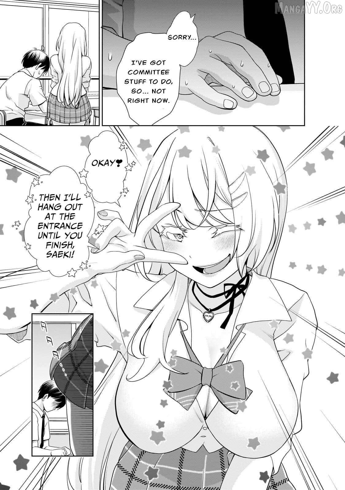Otonari-san no gyaru ga boku o hore sasetakute zenryoku sugiru Chapter 3 - page 13