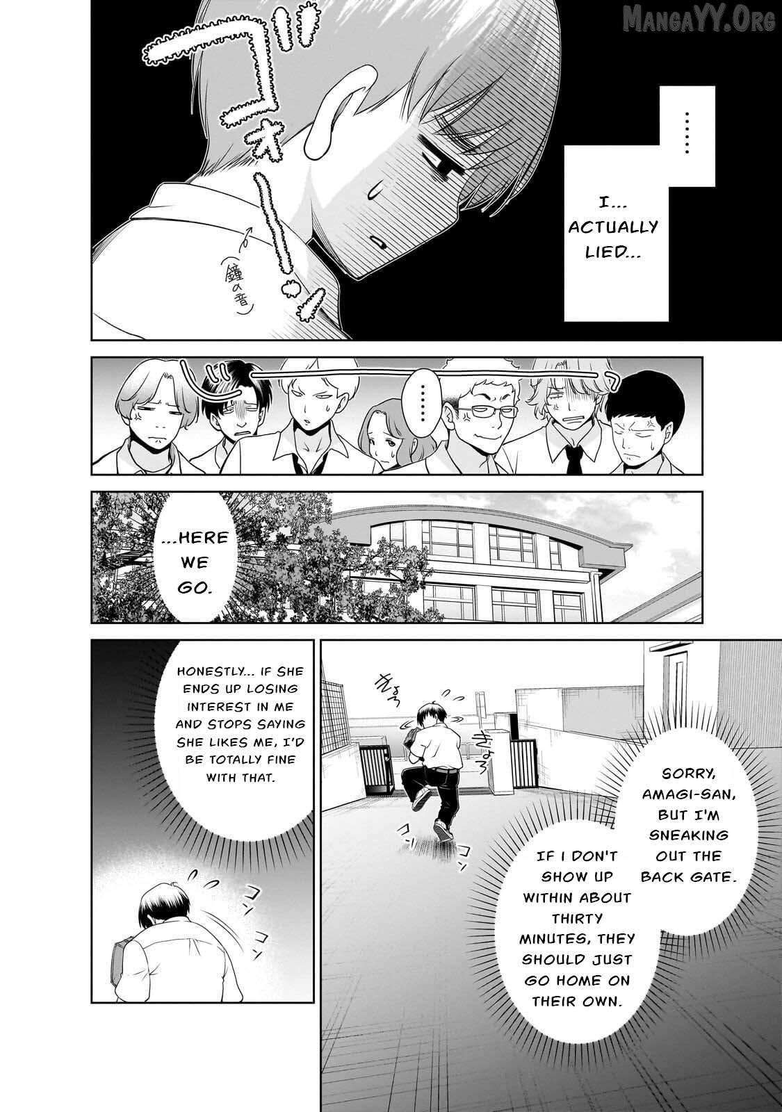 Otonari-san no gyaru ga boku o hore sasetakute zenryoku sugiru Chapter 3 - page 14