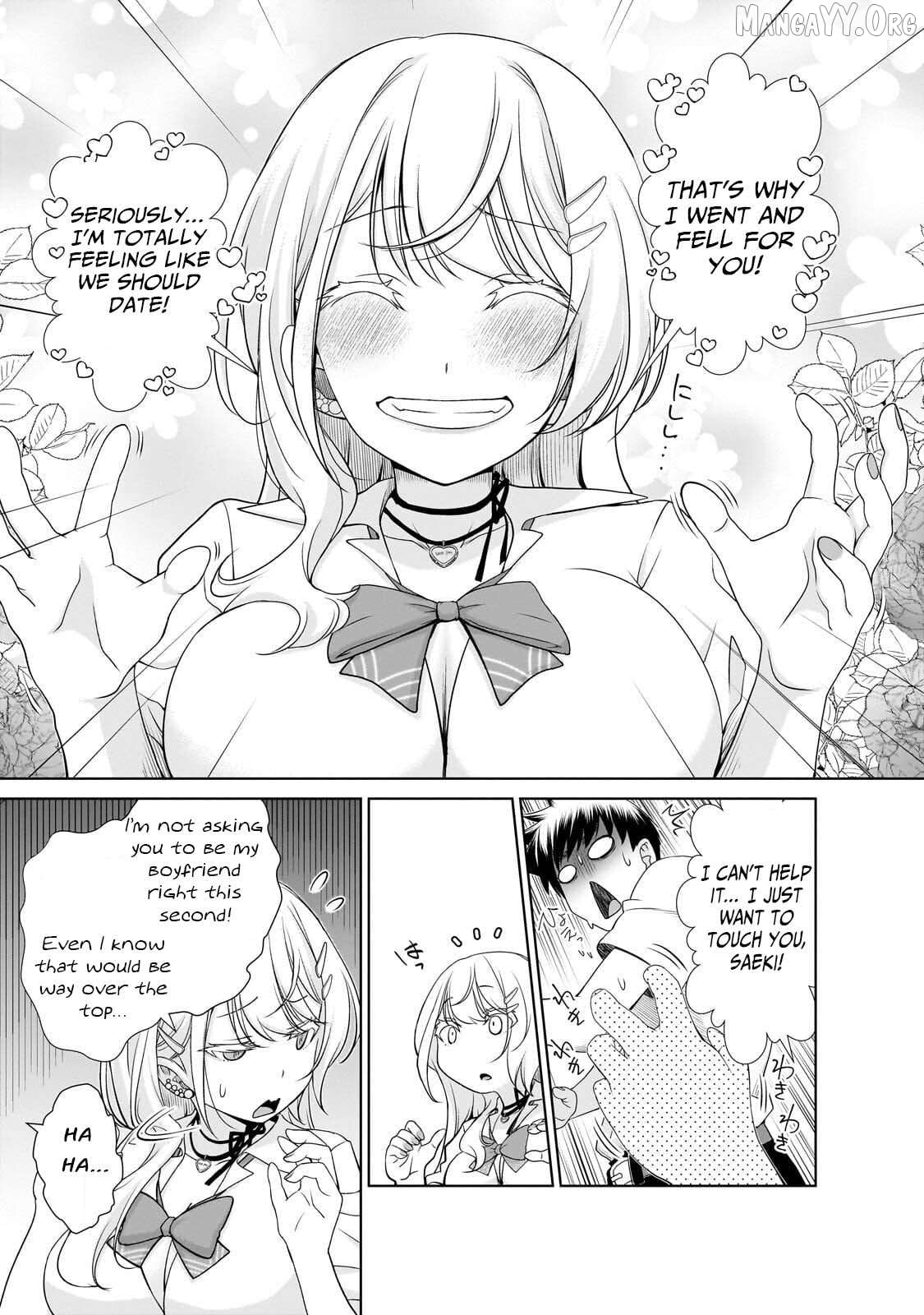 Otonari-san no gyaru ga boku o hore sasetakute zenryoku sugiru Chapter 3 - page 7