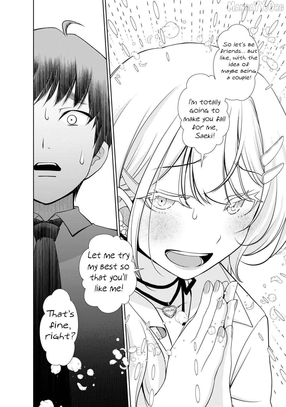 Otonari-san no gyaru ga boku o hore sasetakute zenryoku sugiru Chapter 3 - page 8