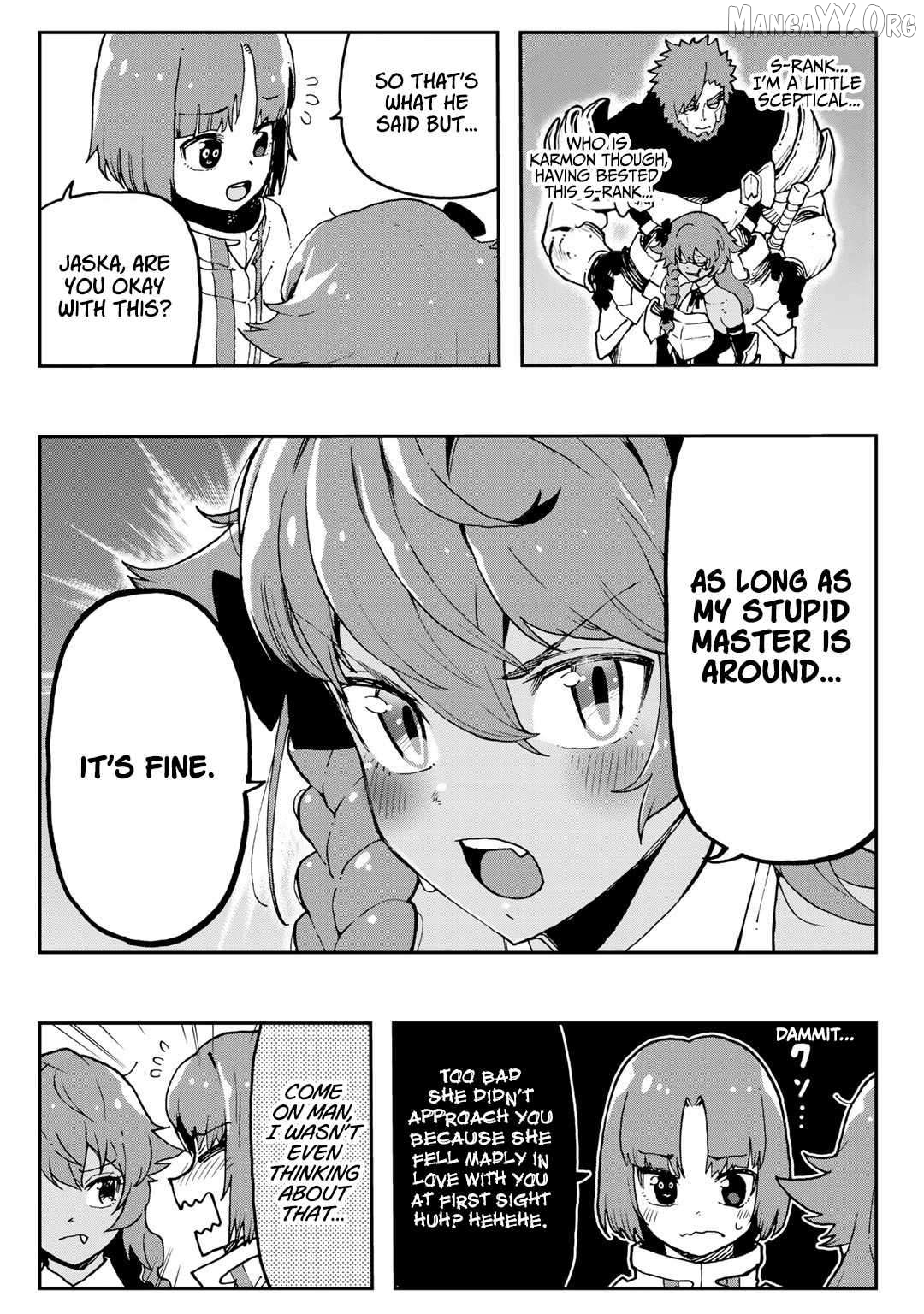 Aibou wa Slime!? ~Saikyou no Aibou o Eta Boku ga Saikyou no Mahou o Tsukatte Nariagaru~ Chapter 4 - page 13