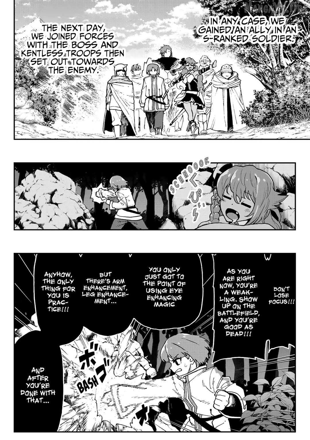 Aibou wa Slime!? ~Saikyou no Aibou o Eta Boku ga Saikyou no Mahou o Tsukatte Nariagaru~ Chapter 4 - page 14
