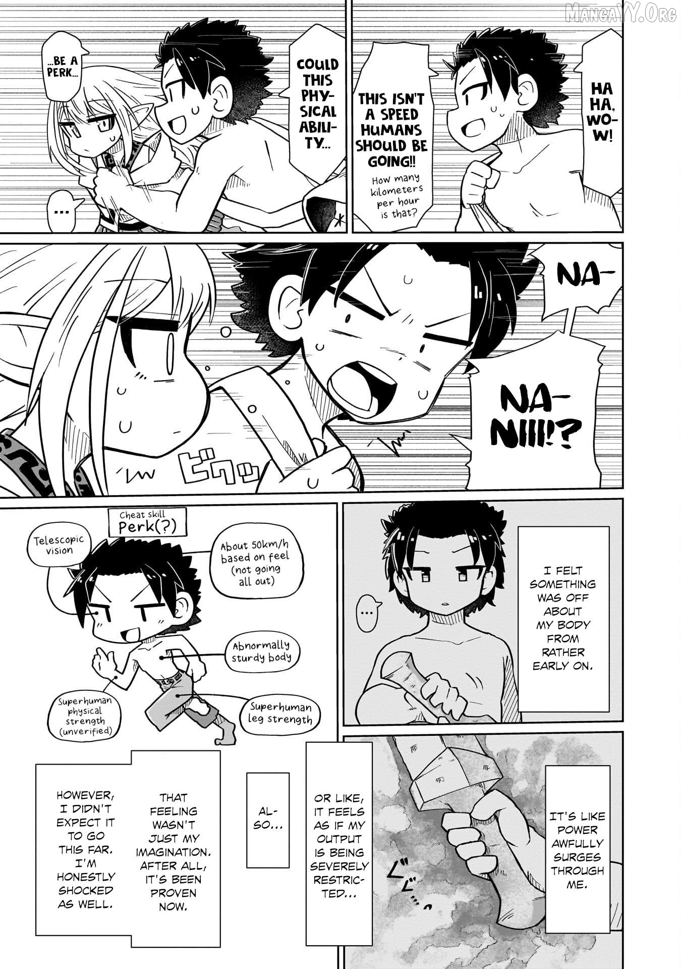 Nani mo Warakanai Chapter 8 - page 9
