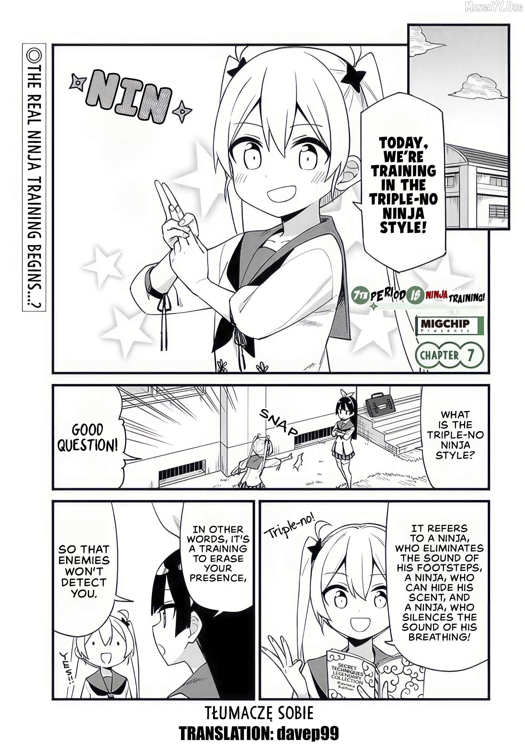 Shichi Genme wa Ninja Shugyou Desu! Chapter 7 - page 1