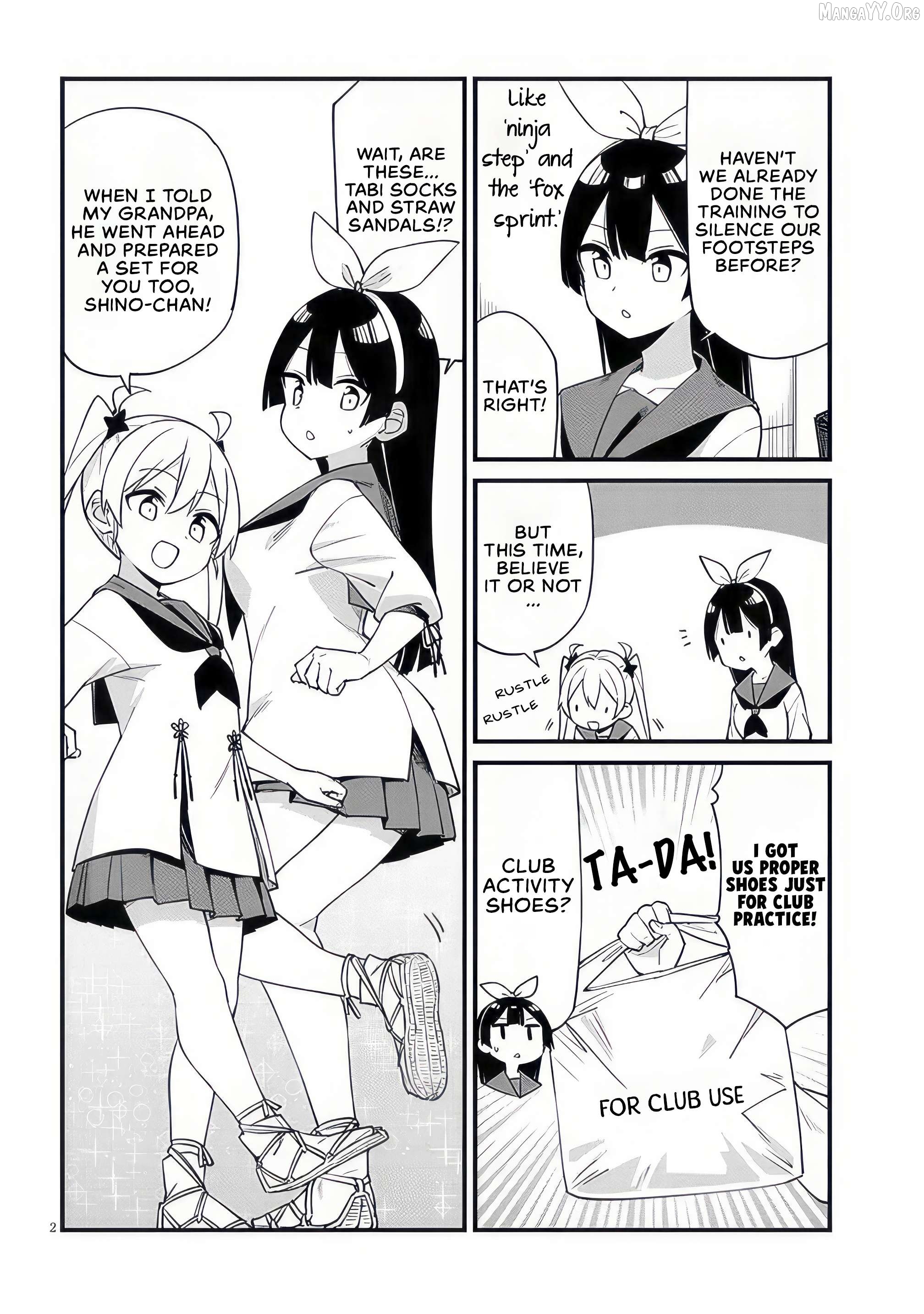 Shichi Genme wa Ninja Shugyou Desu! Chapter 7 - page 2