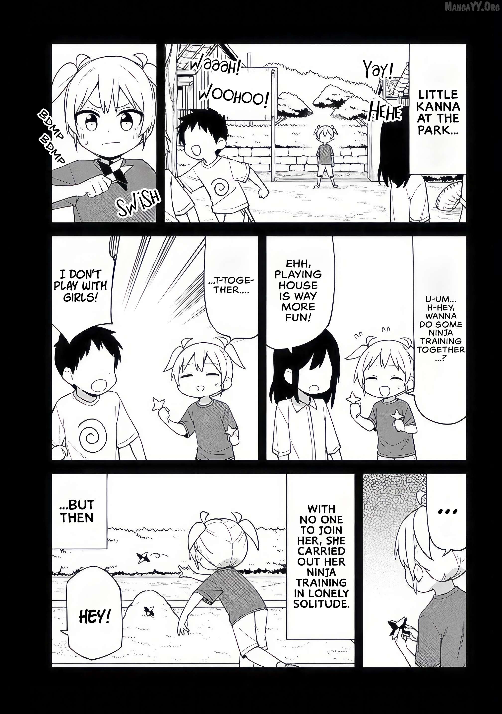 Shichi Genme wa Ninja Shugyou Desu! Chapter 8 - page 3