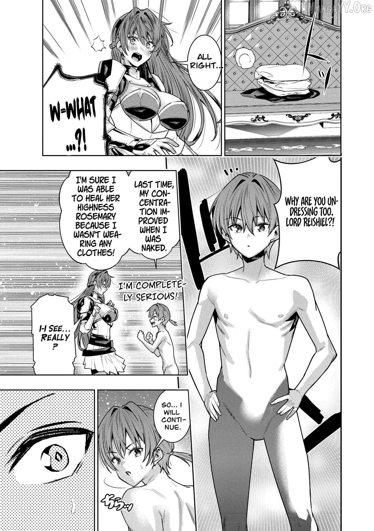 SUTERARE OUJI GA SAIZENSEN DE TEKIKOKU NO HEISHI WO CHIRYOU SHITARA JITSU WA DAINANA OUJO DATTA KEN Chapter 2.2 - page 9