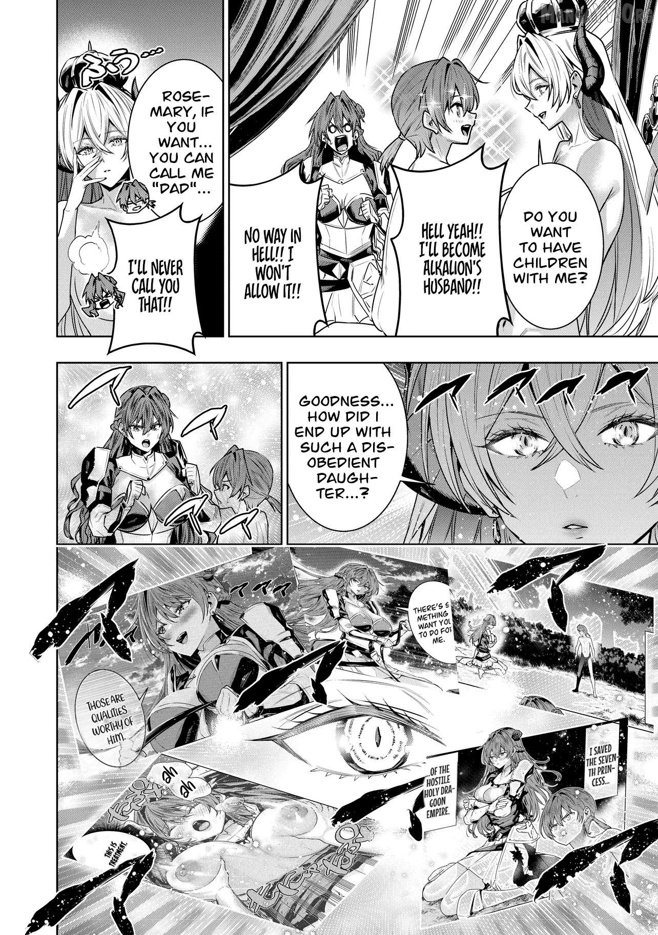 SUTERARE OUJI GA SAIZENSEN DE TEKIKOKU NO HEISHI WO CHIRYOU SHITARA JITSU WA DAINANA OUJO DATTA KEN Chapter 3.1 - page 6