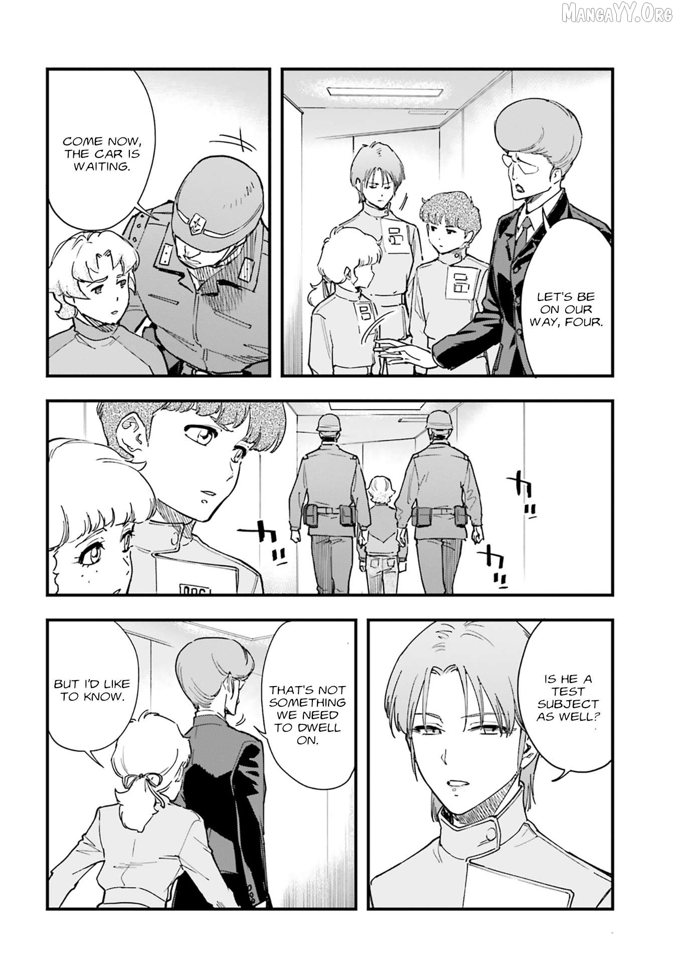 Mobile Suit Gundam Phantom of Silver Ash Gravure Chapter 3 - page 11