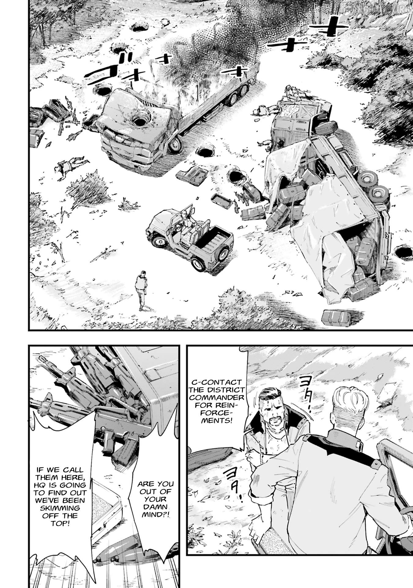 Mobile Suit Gundam Phantom of Silver Ash Gravure Chapter 3 - page 16