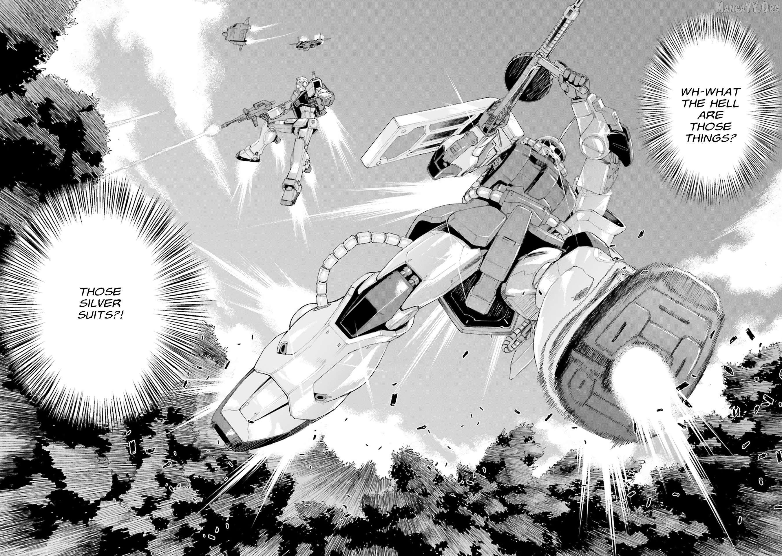Mobile Suit Gundam Phantom of Silver Ash Gravure Chapter 3 - page 18