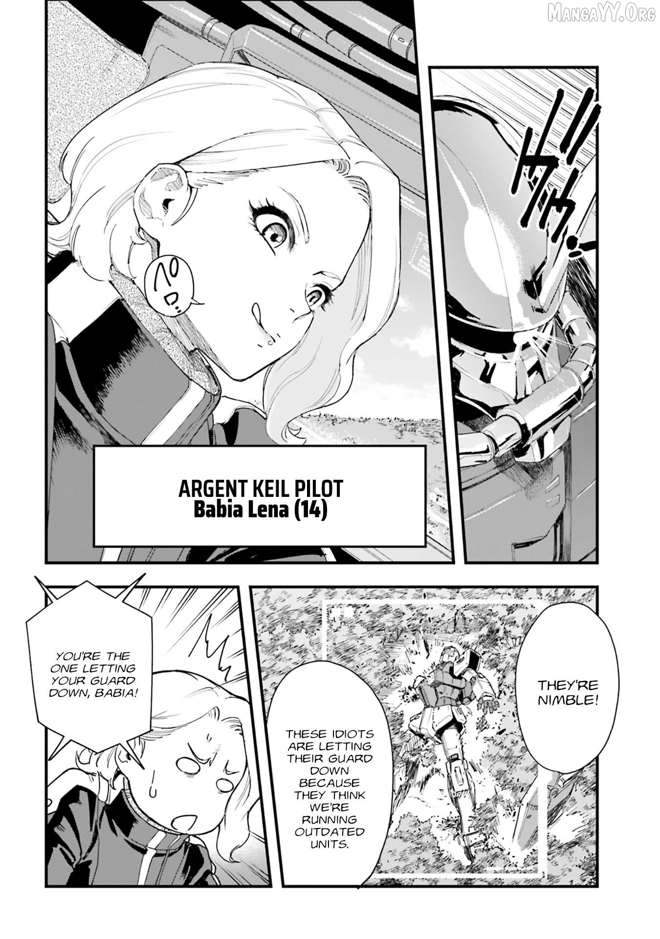 Mobile Suit Gundam Phantom of Silver Ash Gravure Chapter 3 - page 19