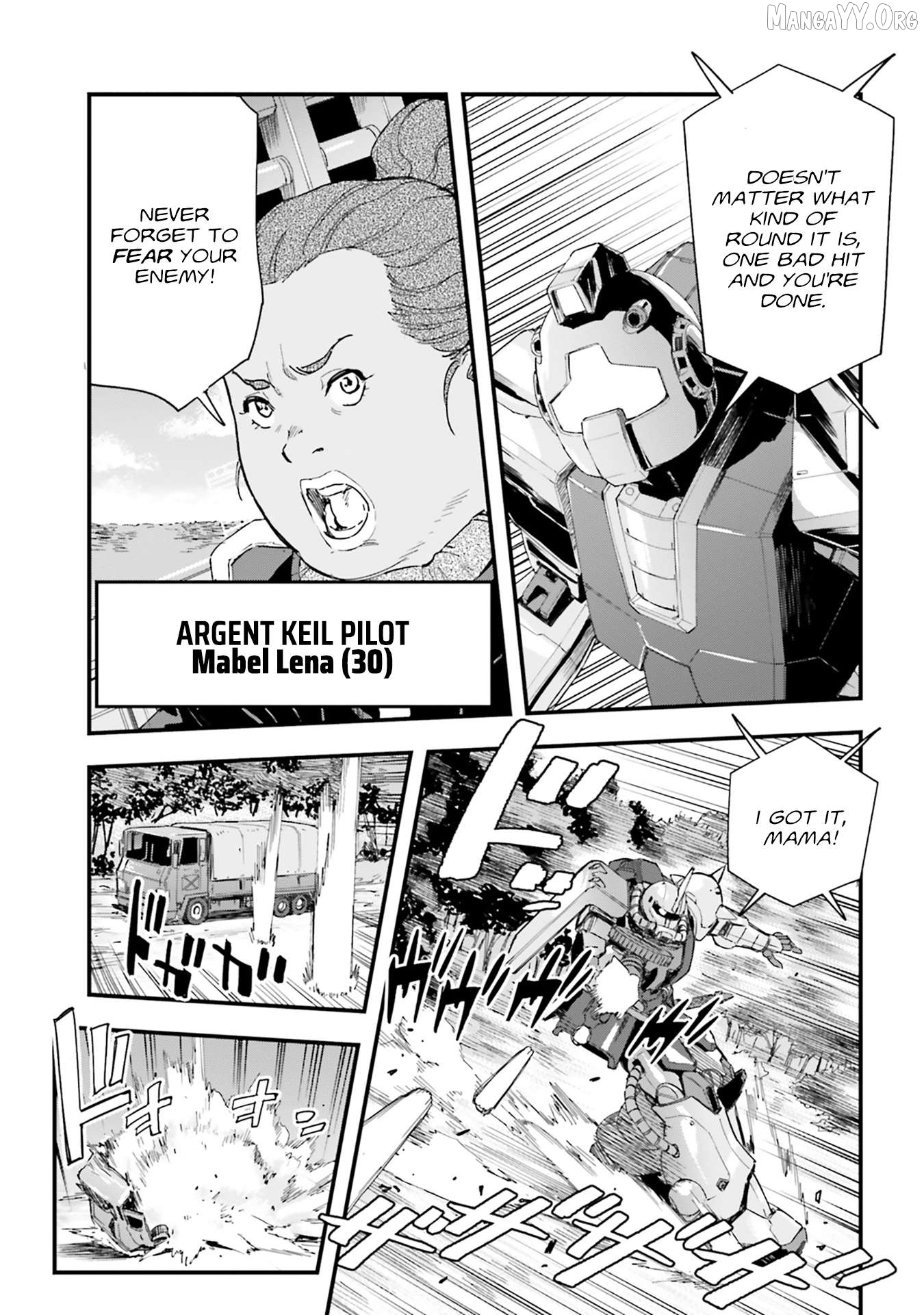 Mobile Suit Gundam Phantom of Silver Ash Gravure Chapter 3 - page 20