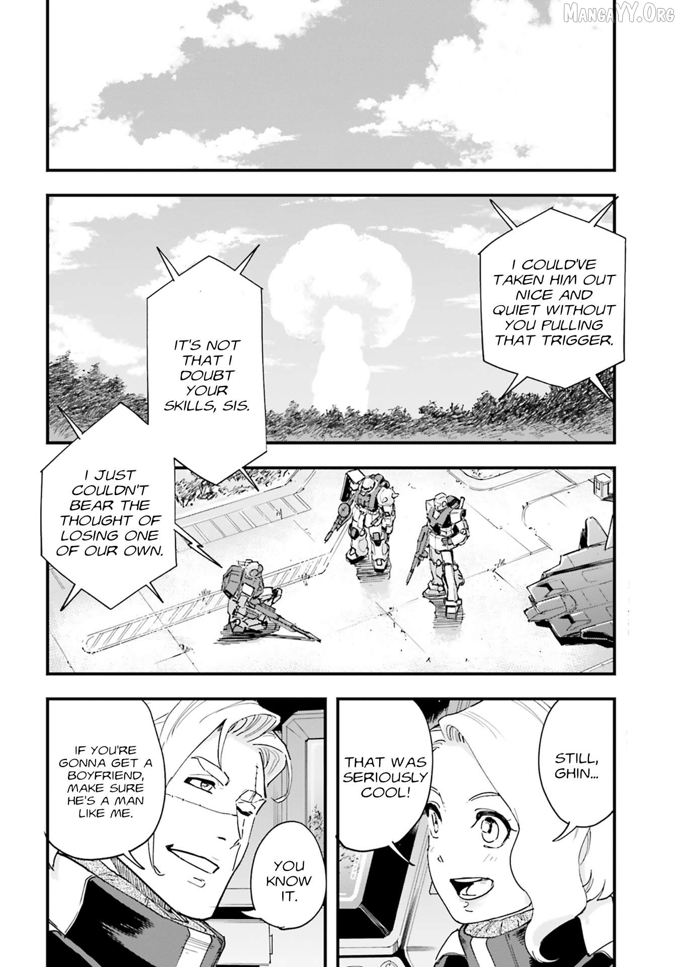 Mobile Suit Gundam Phantom of Silver Ash Gravure Chapter 3 - page 28