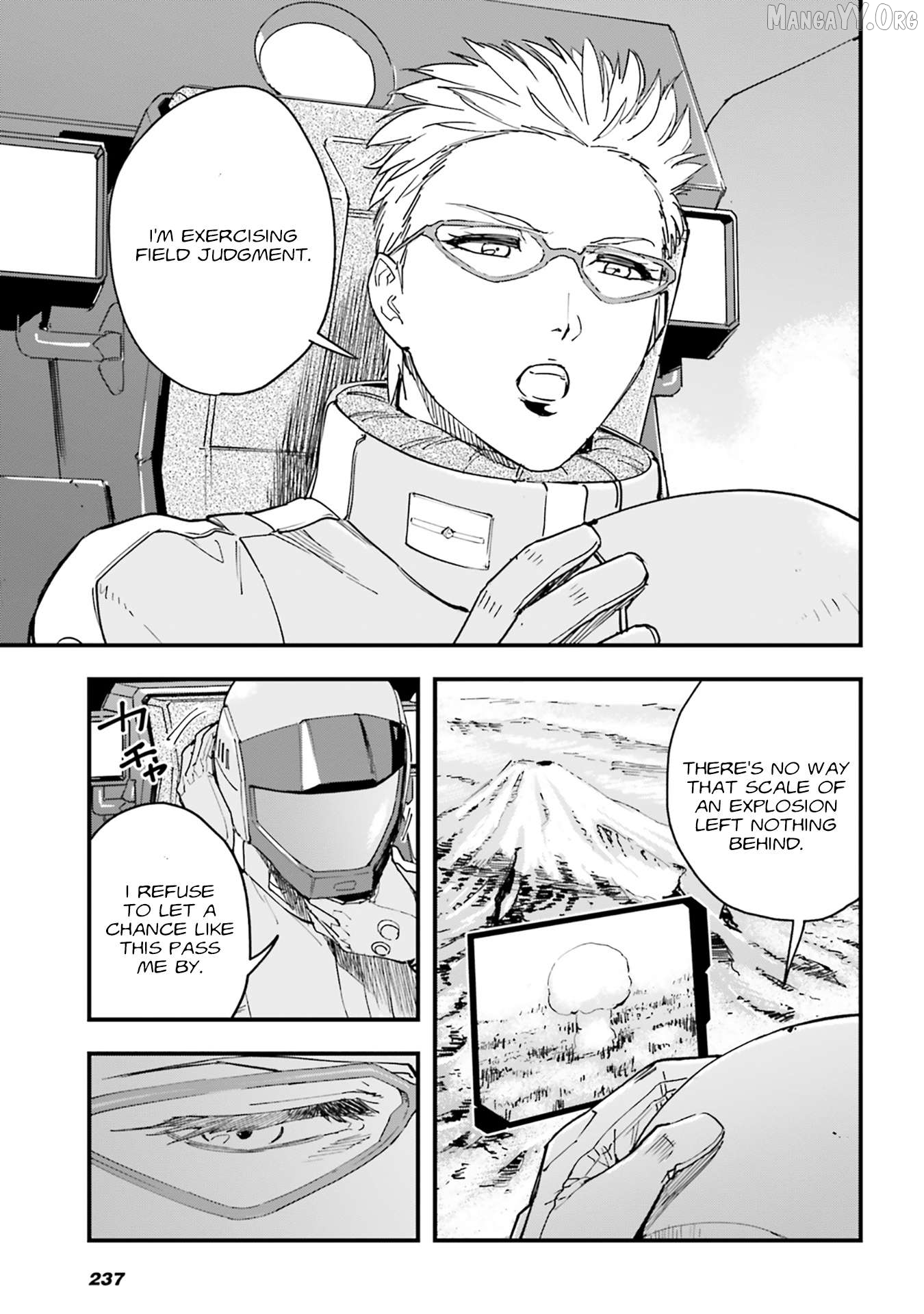 Mobile Suit Gundam Phantom of Silver Ash Gravure Chapter 3 - page 31