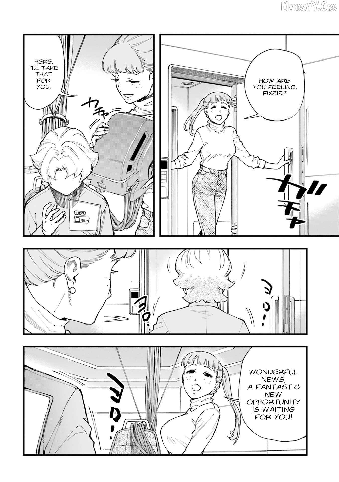 Mobile Suit Gundam Phantom of Silver Ash Gravure Chapter 3 - page 5