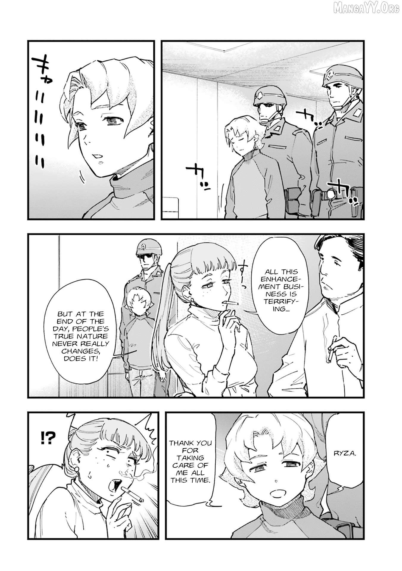 Mobile Suit Gundam Phantom of Silver Ash Gravure Chapter 3 - page 7