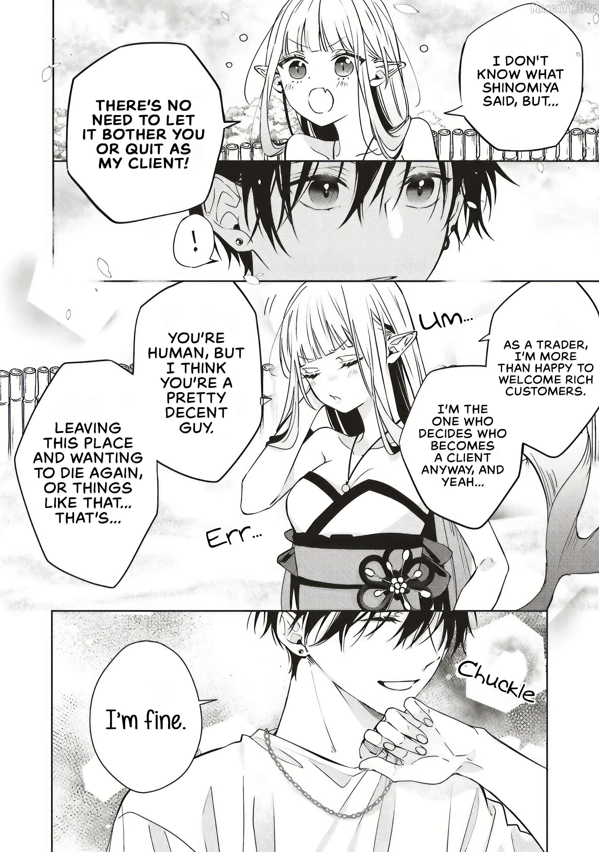The Trading Mermaid and Sora’s First Love Chapter 2.4 - page 2