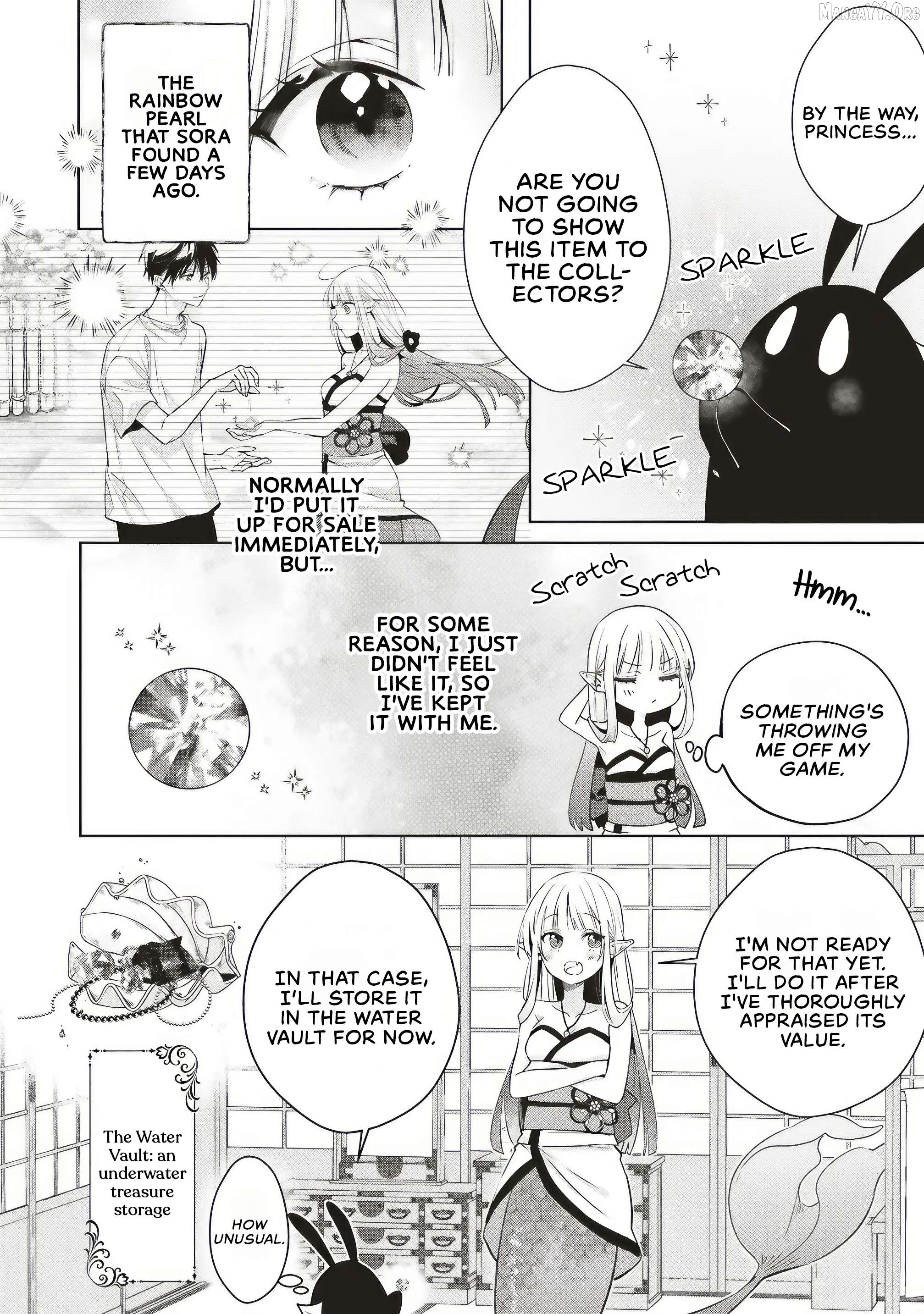 The Trading Mermaid and Sora’s First Love Chapter 3.1 - page 4