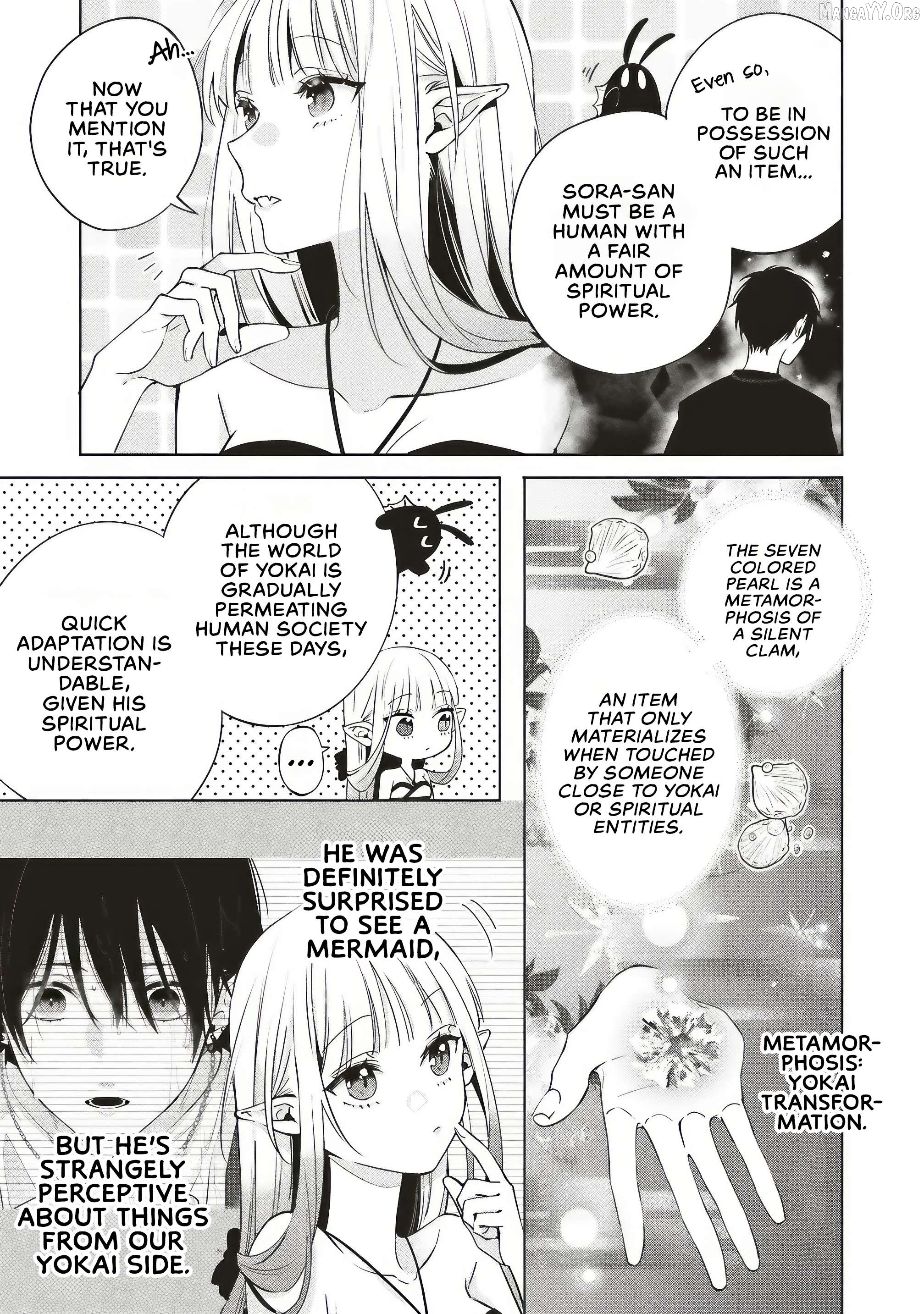 The Trading Mermaid and Sora’s First Love Chapter 3.1 - page 5