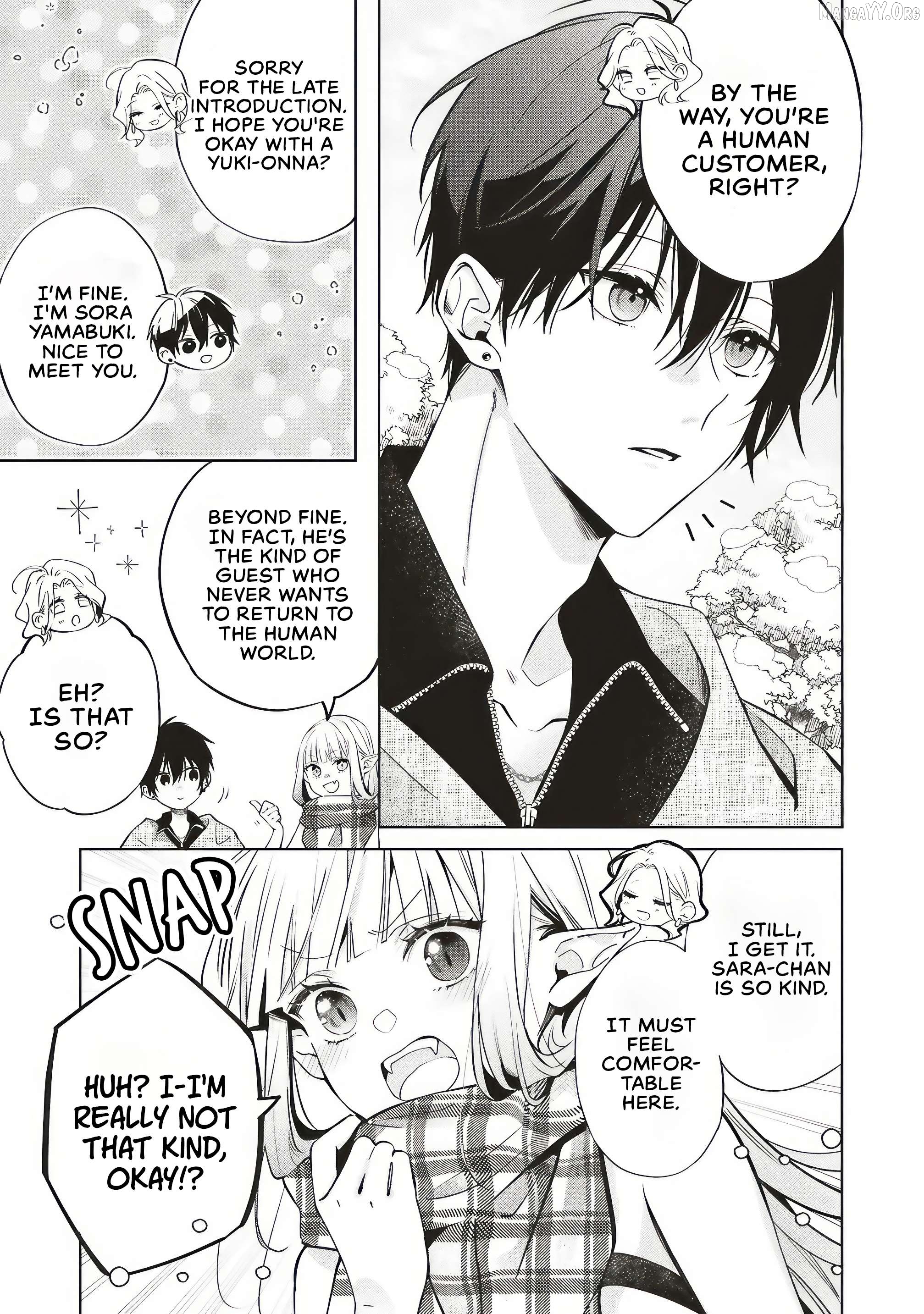 The Trading Mermaid and Sora’s First Love Chapter 3.2 - page 4