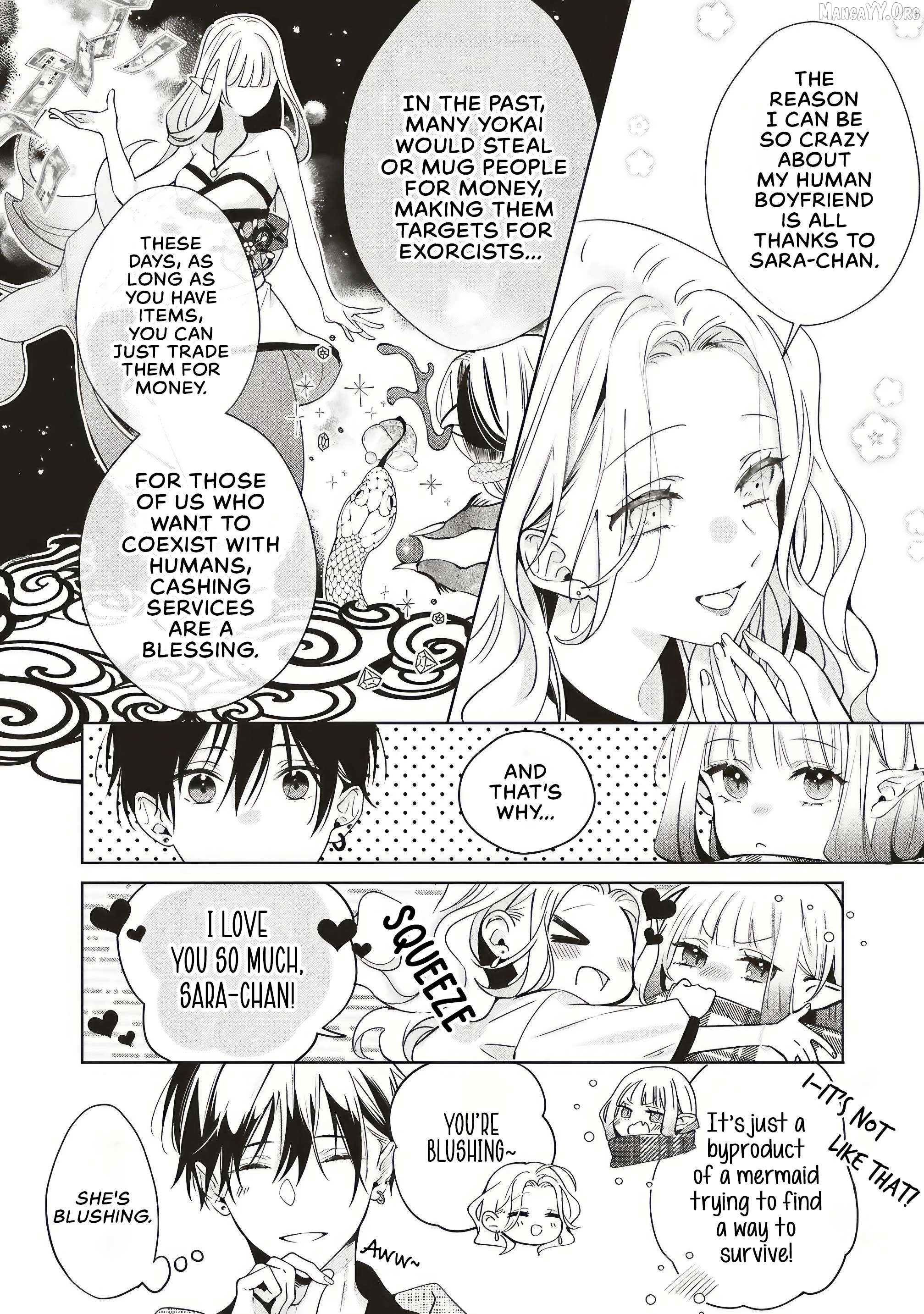 The Trading Mermaid and Sora’s First Love Chapter 3.2 - page 5
