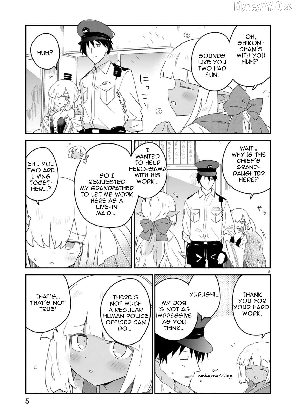 Isekai Elf Mura no Omawari-san Chapter 2 - page 5