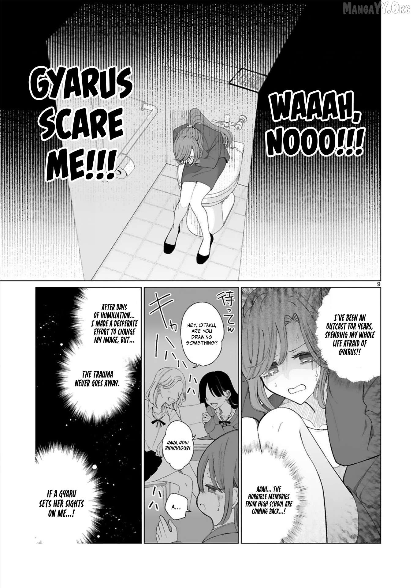 Mahou Shoujo ni Yasashii Gal Chapter 3 - page 9