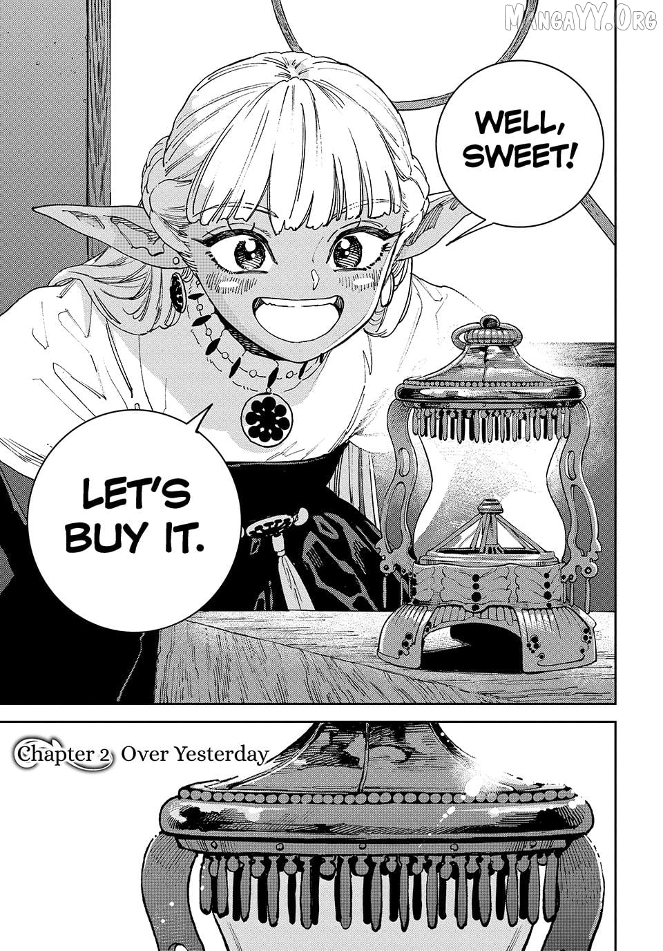 The Journey of a Dark Elf with Fading Powers Chapter 2 - page 3