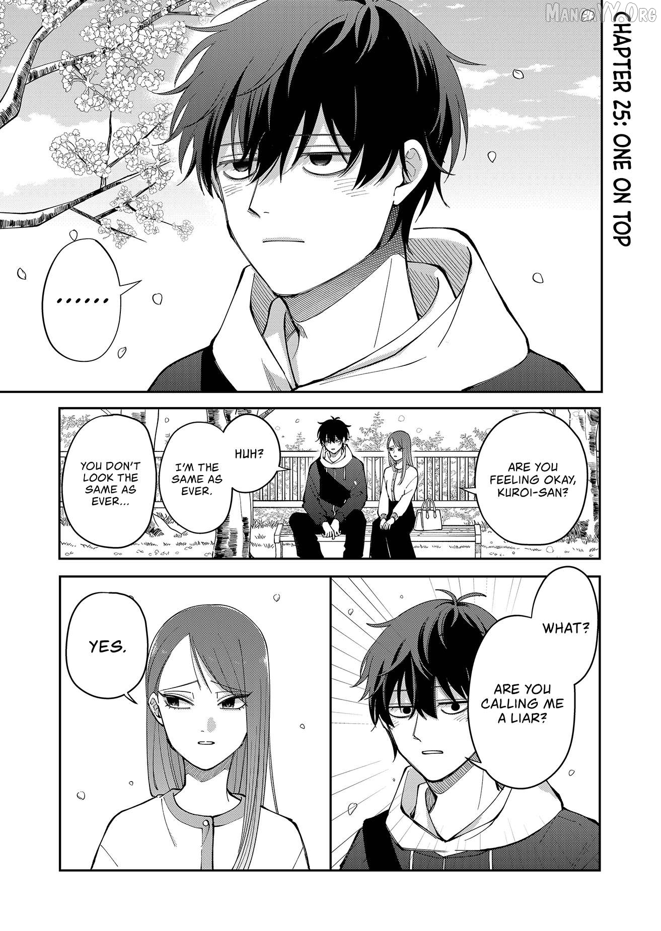Moriagaranai Date Chapter 25 - page 1