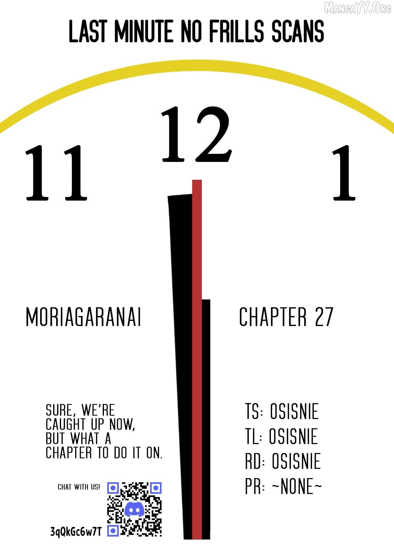 Moriagaranai Date Chapter 27 - page 25