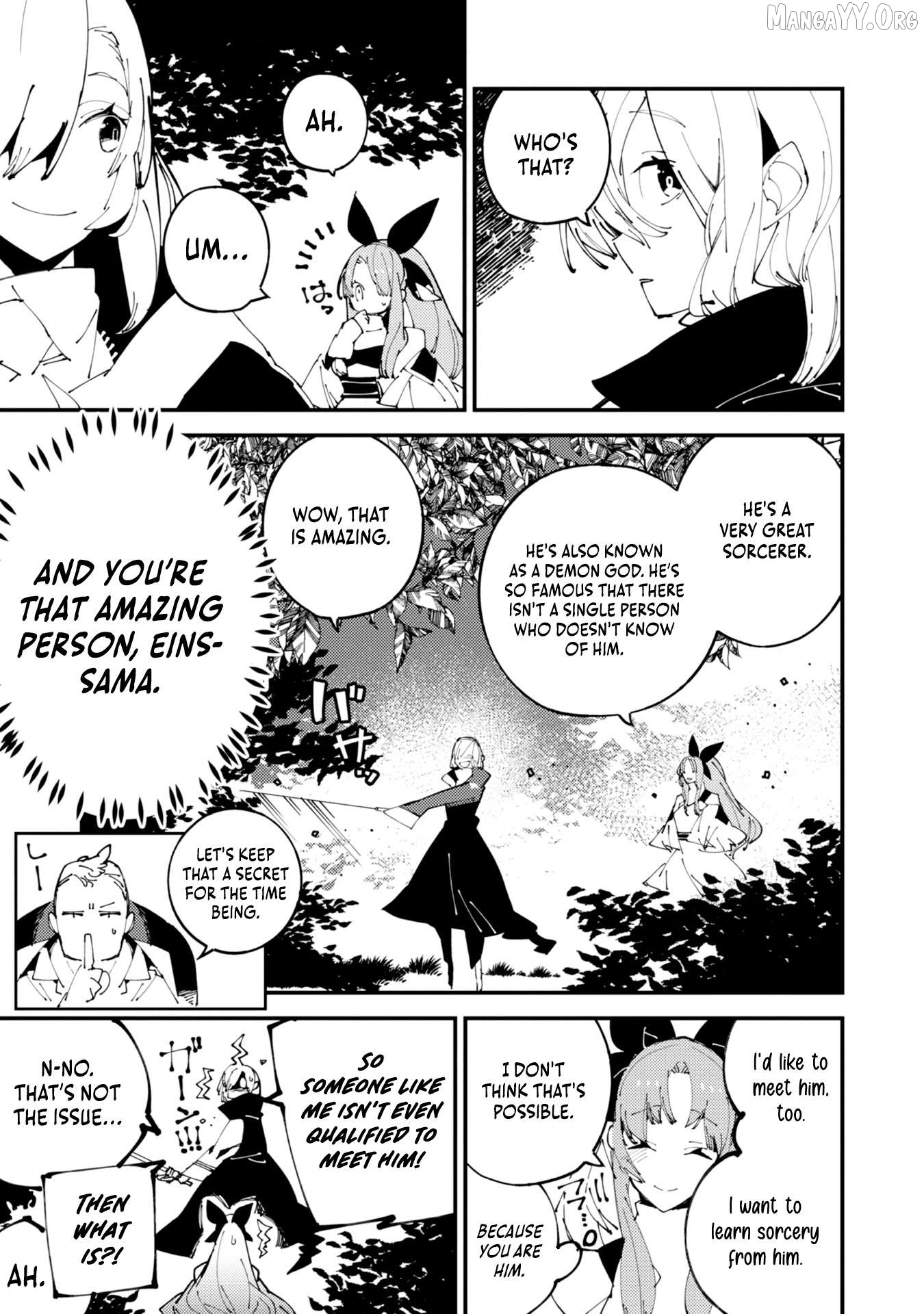 Sekigan, Sekiwan, Sekkyaku no Majutsushi ~Mori no Koya ni Komotteitara Haya 2000-nen. Kizukeba Majin to Yobareteita. Boku wa Tada Majutsu no Tankyuu wo Shitai Dake na no ni~ Chapter 3 - page 4
