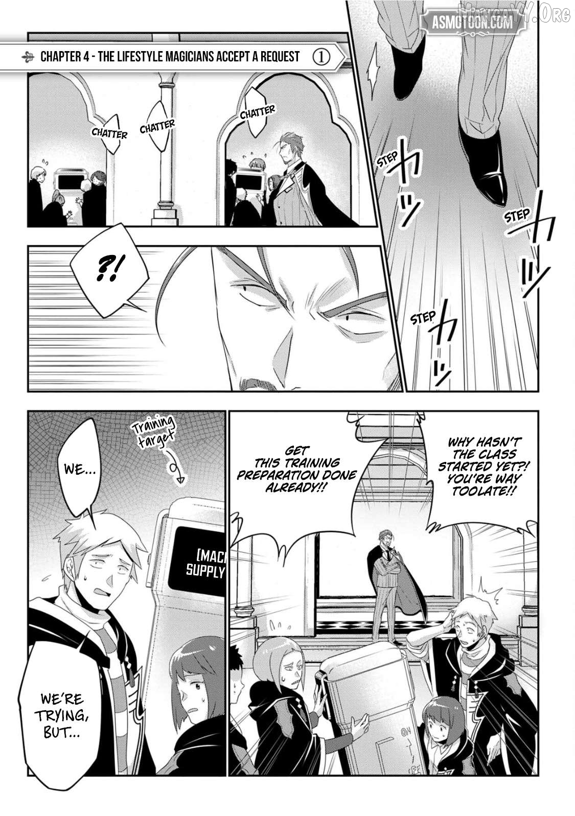 The Lifestyle Magicians Challenge the Dungeon Chapter 4 - page 2