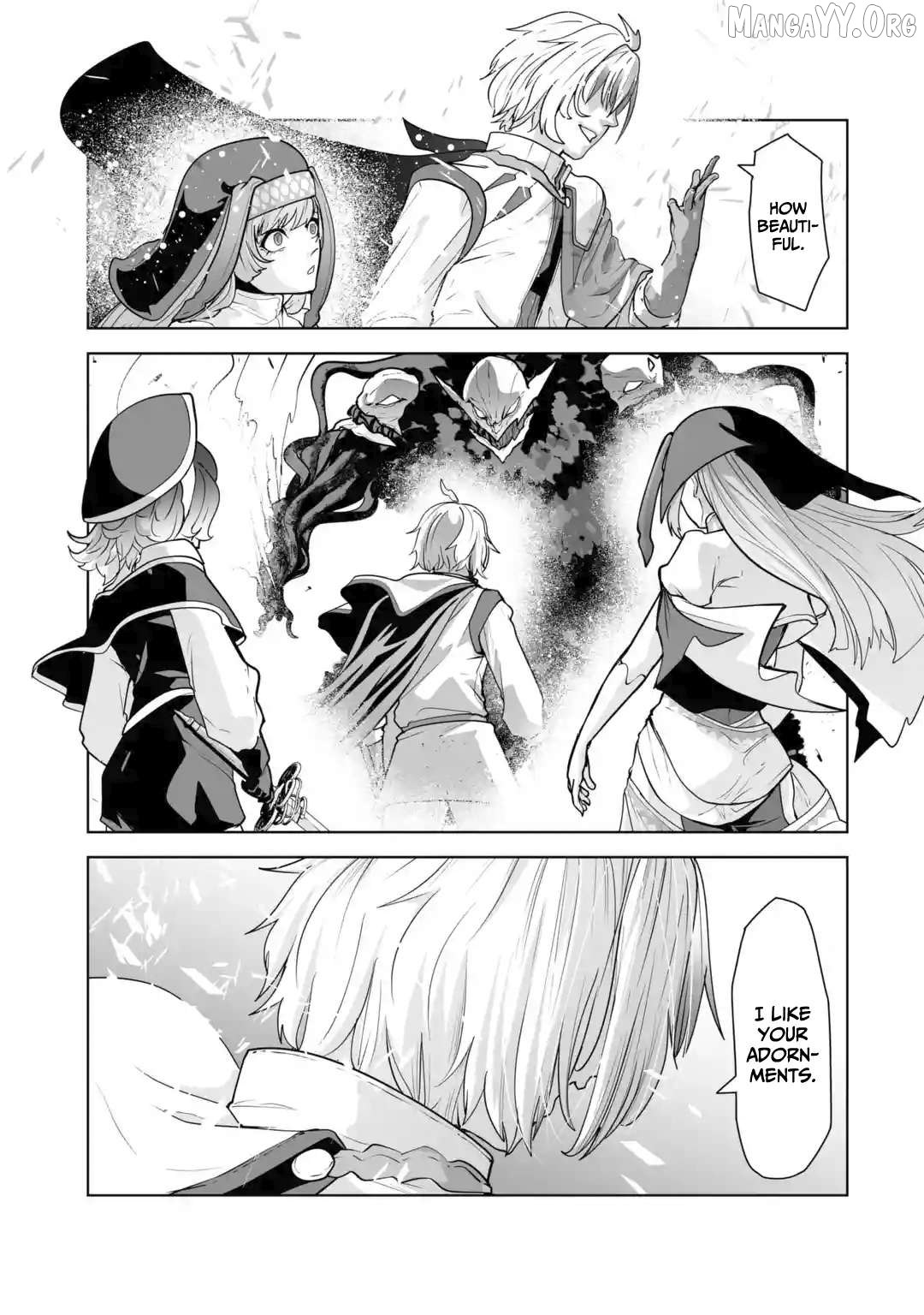 Akuyaku Kizoku ga Hirakinaotte Hametsu Furagu o Jitsuryoku de Hataki Otteitara, Itsunomanika Hirointachi Kara Eiyūshi Sareru yō ni Natta ken Chapter 2.2 - page 10