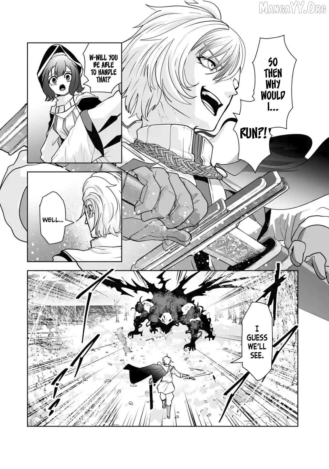 Akuyaku Kizoku ga Hirakinaotte Hametsu Furagu o Jitsuryoku de Hataki Otteitara, Itsunomanika Hirointachi Kara Eiyūshi Sareru yō ni Natta ken Chapter 2.2 - page 13